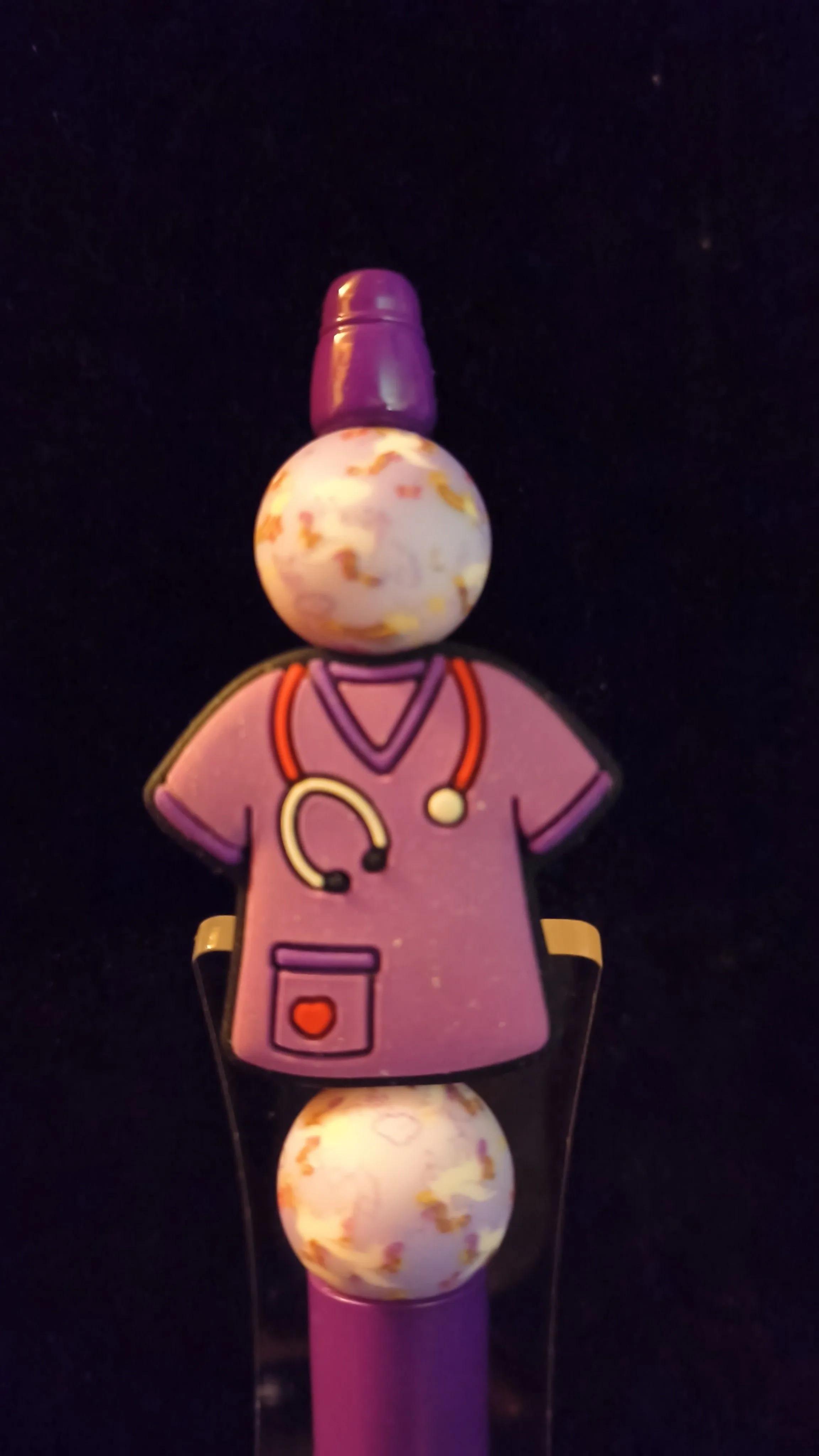 Product image for Beadable Pens - Purple Nurse #425