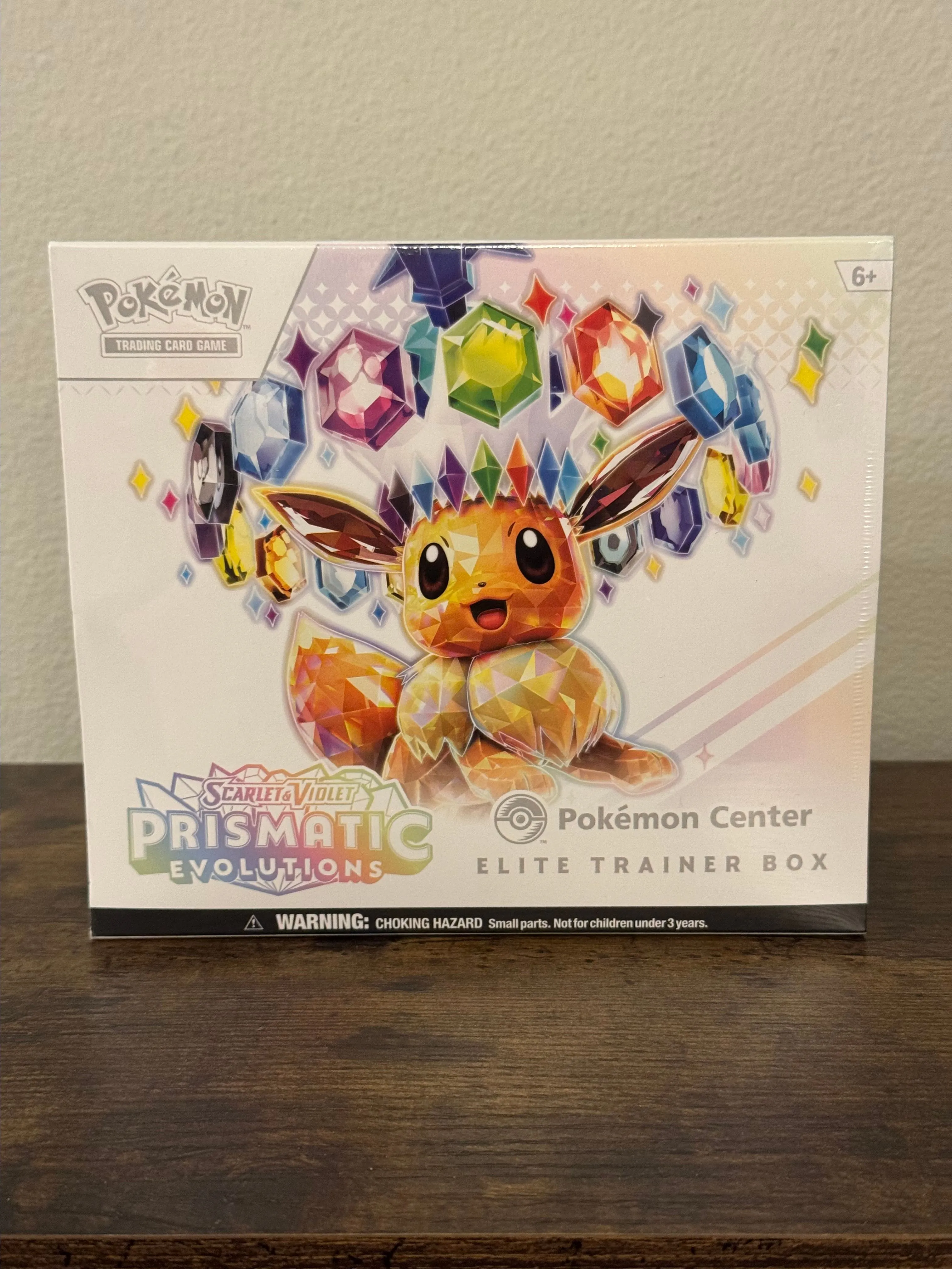 Product image for Prismatic Evolutions Pokemon Center Elite Trainer Box - ETB SEALED IN HAND