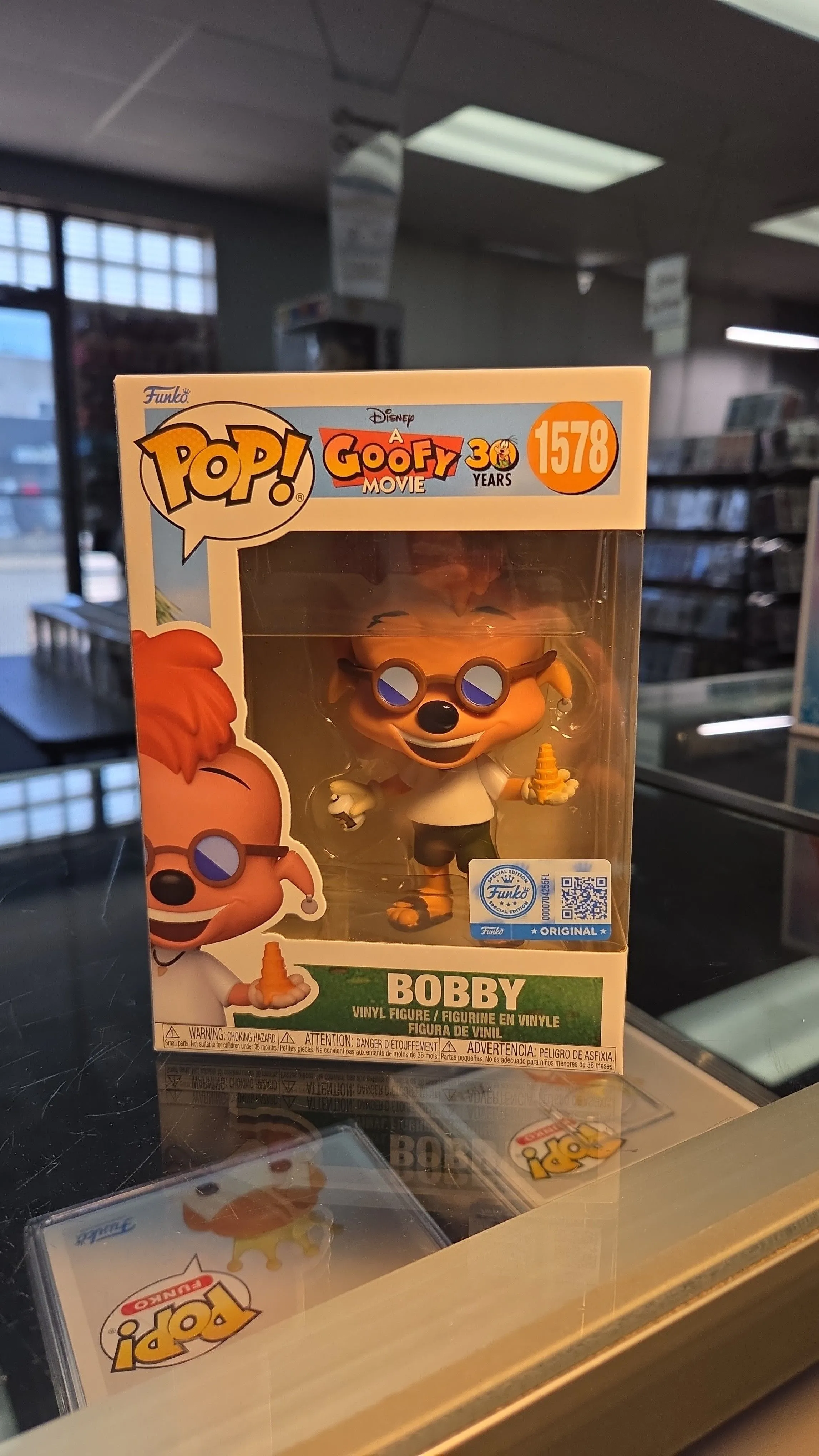 Product image for Funko Pop! Bobby Exclusive #1578 Ships With Protector 