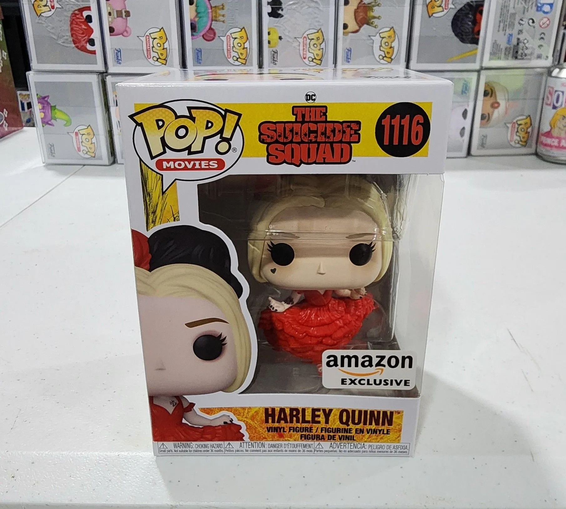 Product image for Funko Pop DC Suicide Squad Harley Quinn Amazon Exclusive # 1116