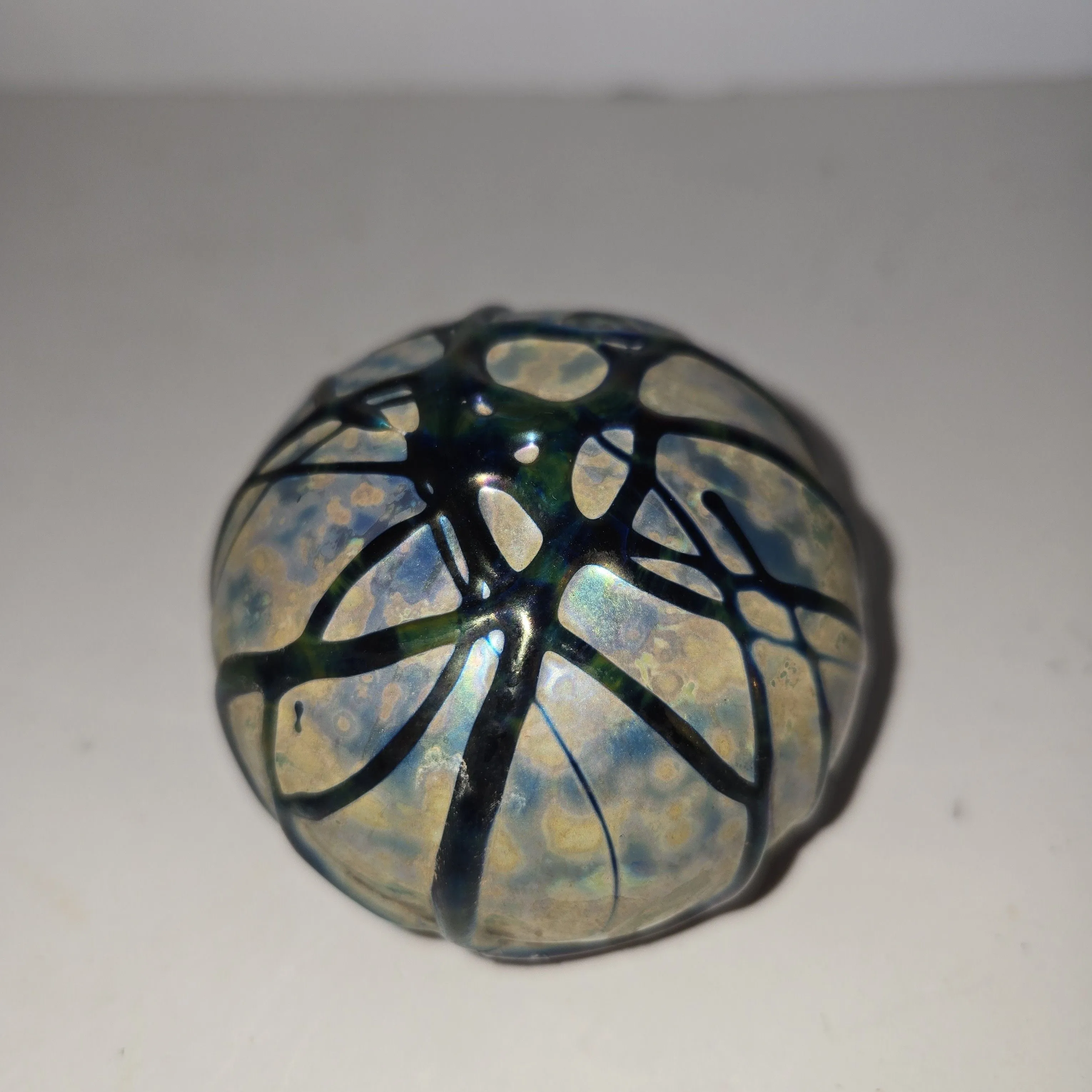 Product image for 216-D. Bagwell Signed Art Glass Paperweight