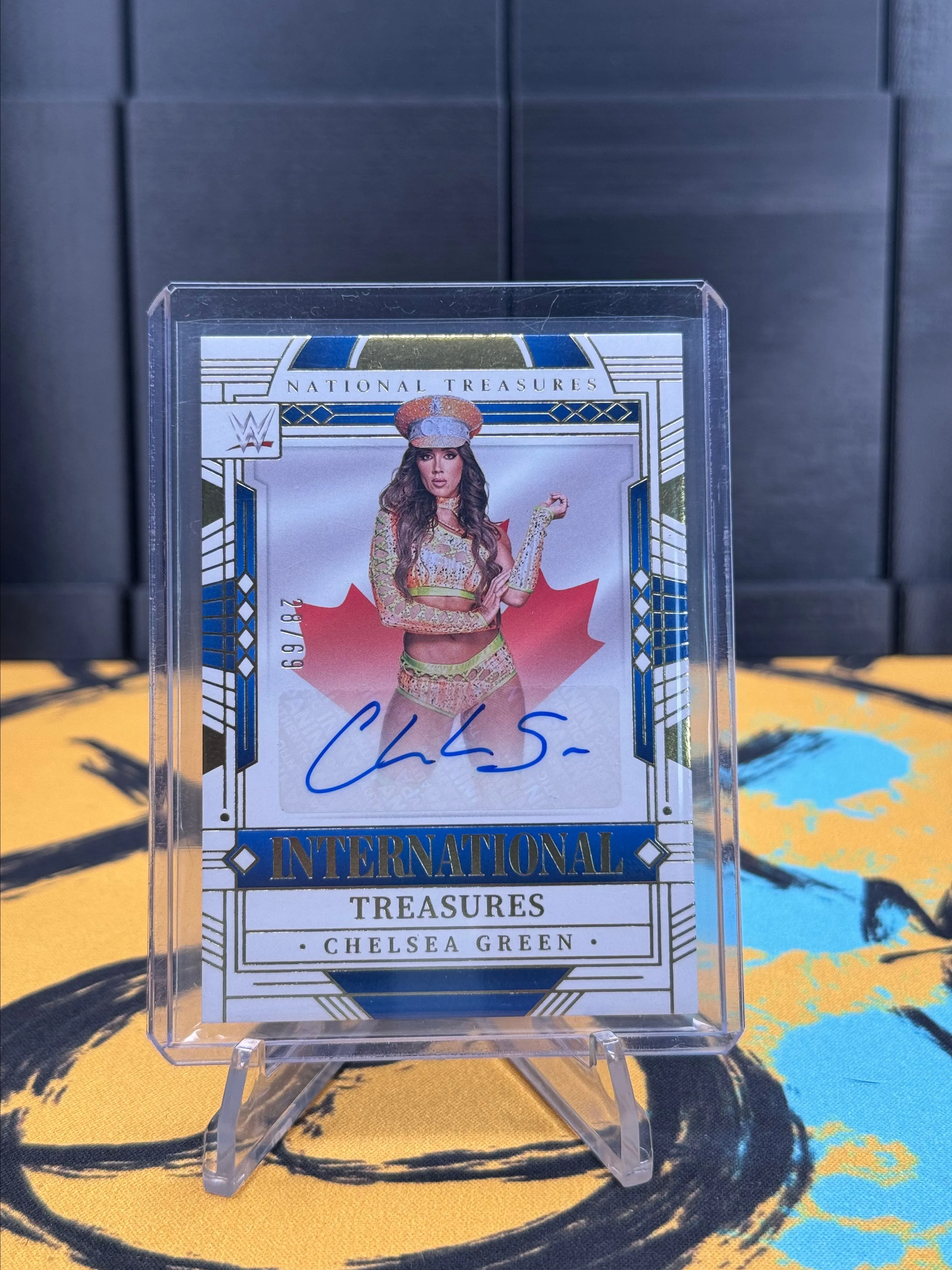 Product image for WWE 2024 Chelsea Green NT International Treasures Auto /69