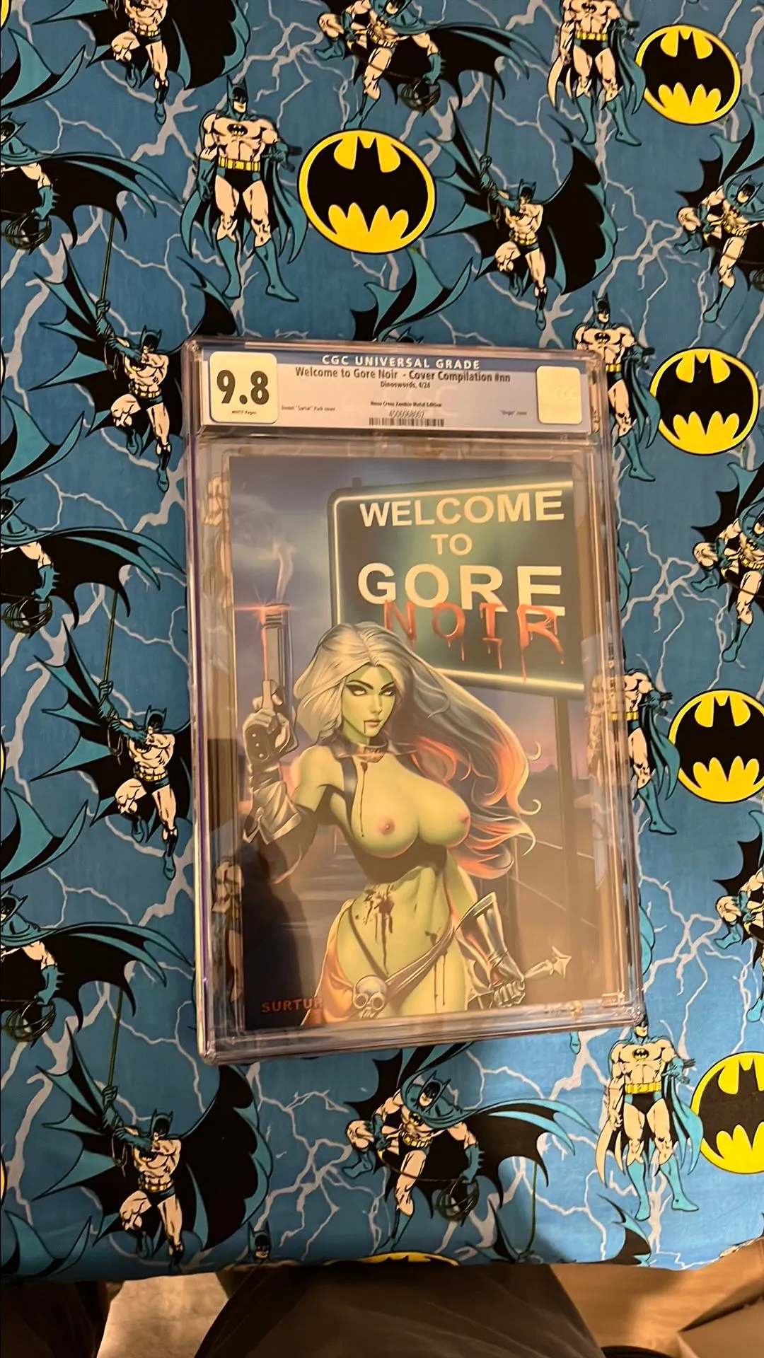 Product image for WELCOME TO GORE NOIR "NOVA CROSS ZOMBIE" MASTER PROOF METAL CGC 9.8