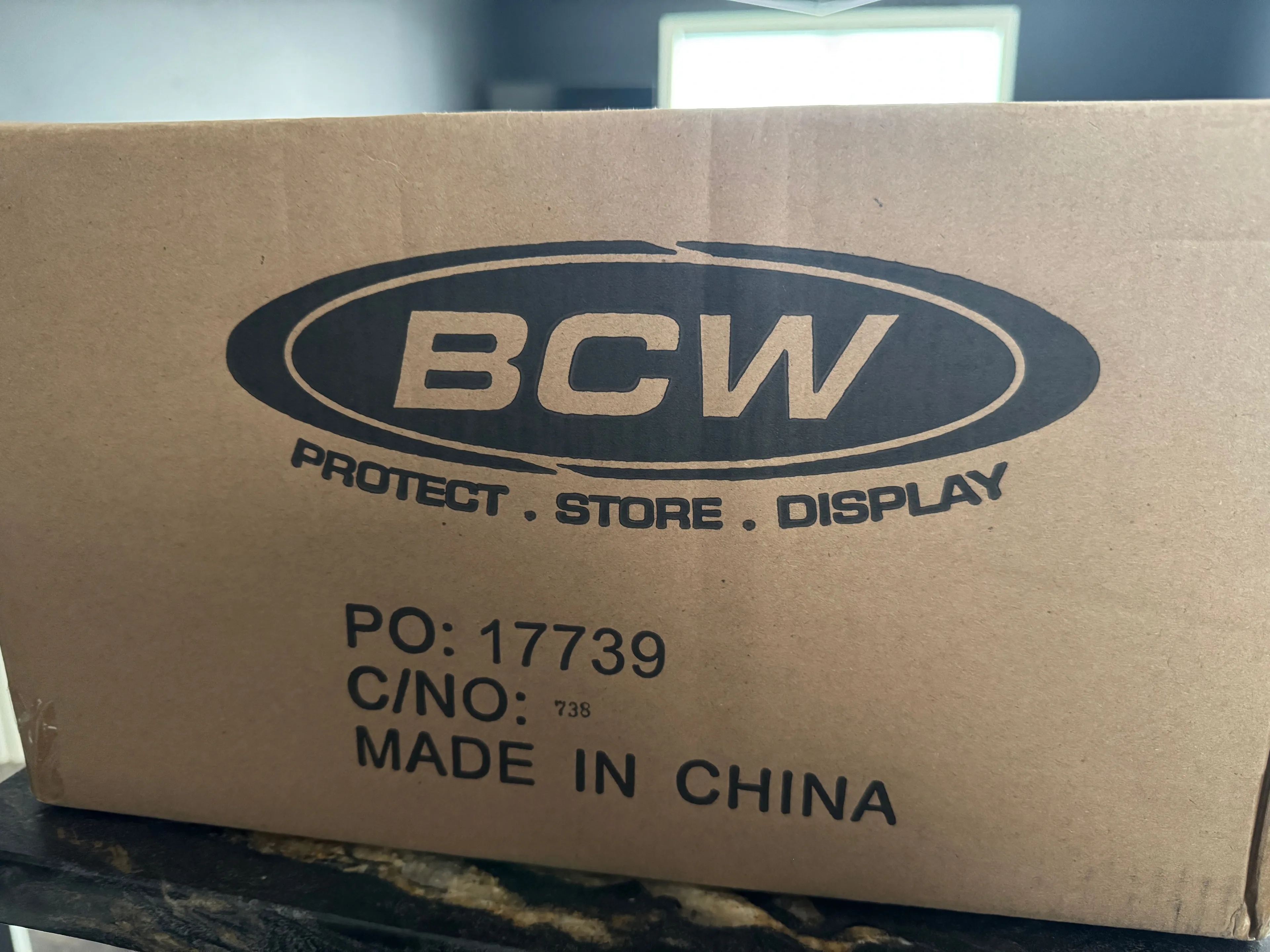 Product image for BCW 3x4 Standard Toploaders 40 pack case (25 per pack)
