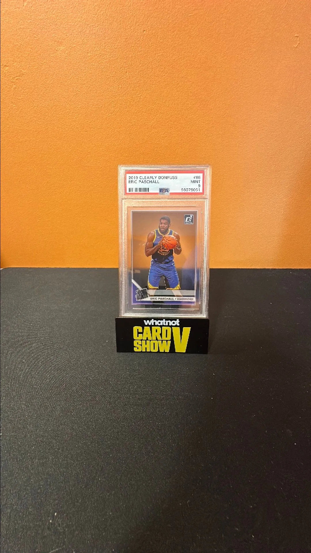 Product image for 2019 Clearly Donruss Eric Paschall #88 PSA 9 MINT
