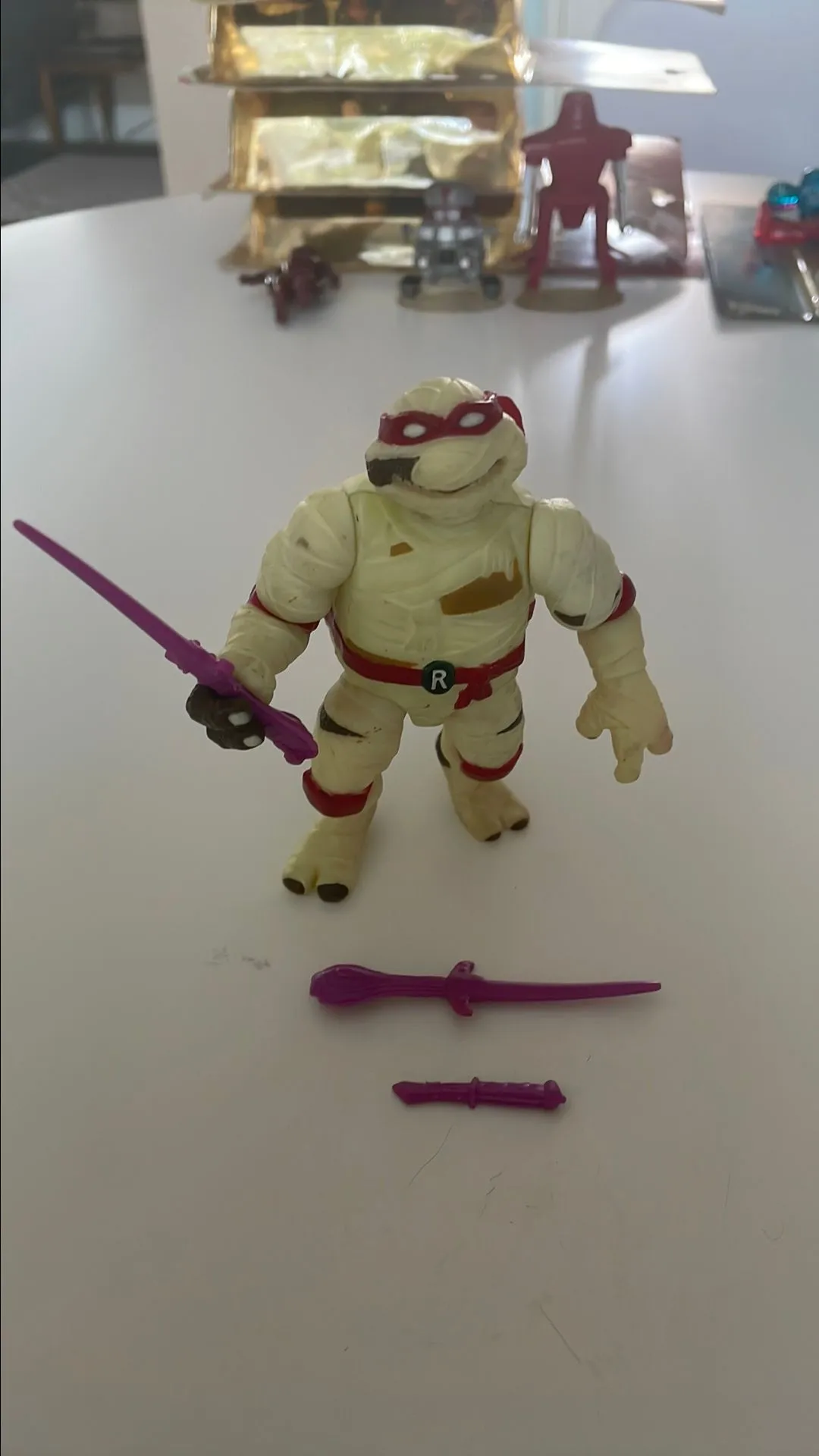 Product image for 1993 Teenage Mutant Ninja Turtles RAPH AS MUMMY Universal Monsters 1993
