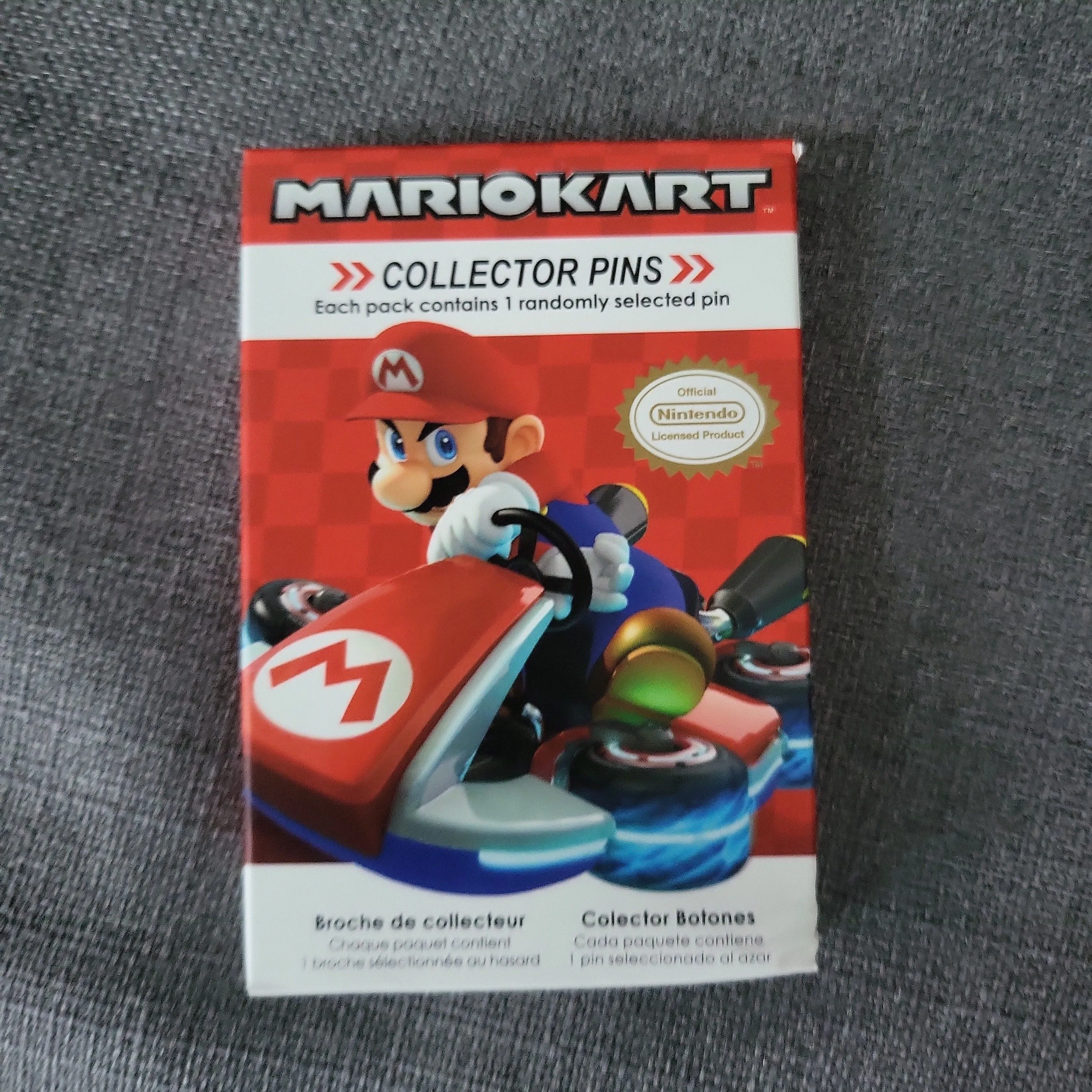 Product image for mario kart pin