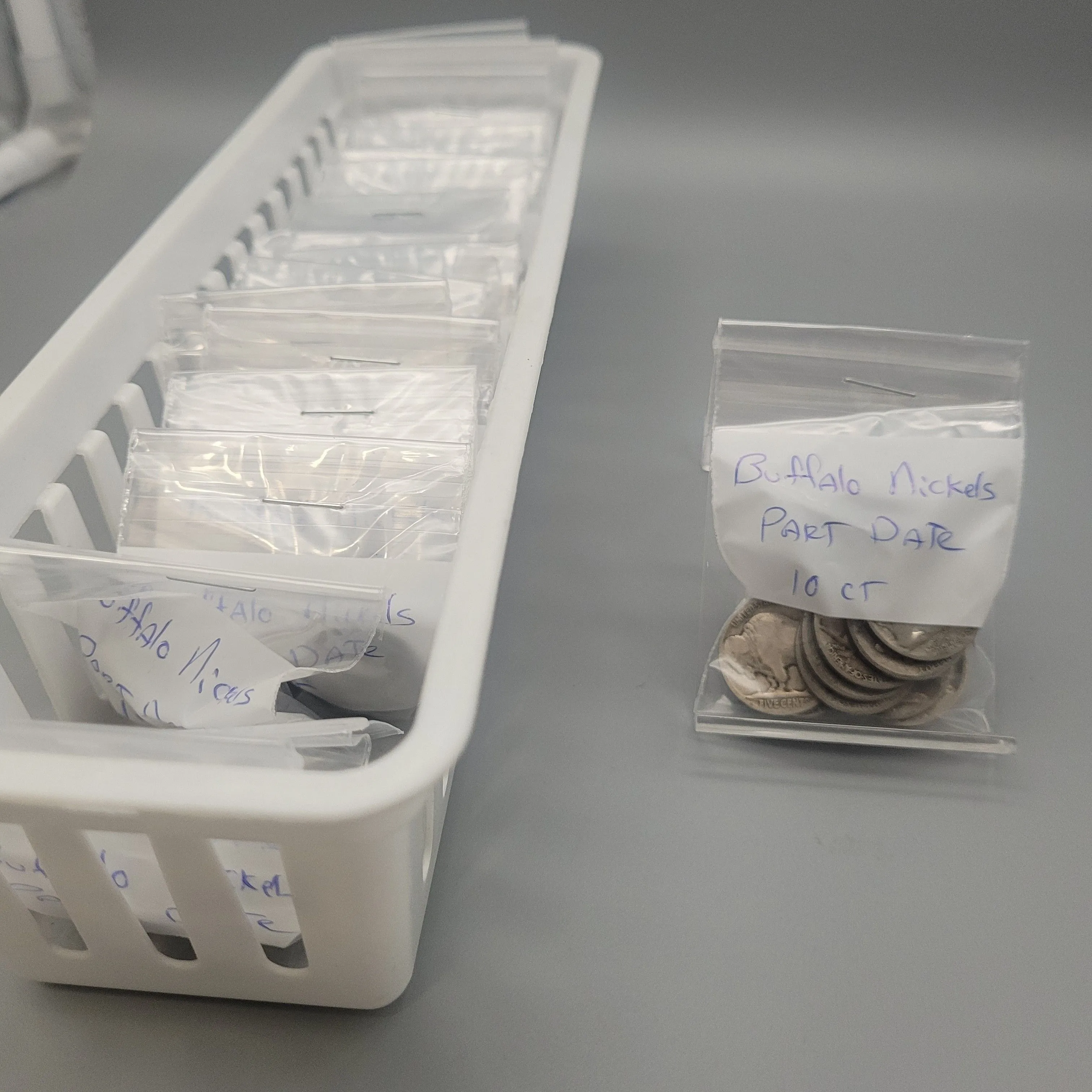 Product image for Random 10-count Part-Date Buffalo Nickel bag