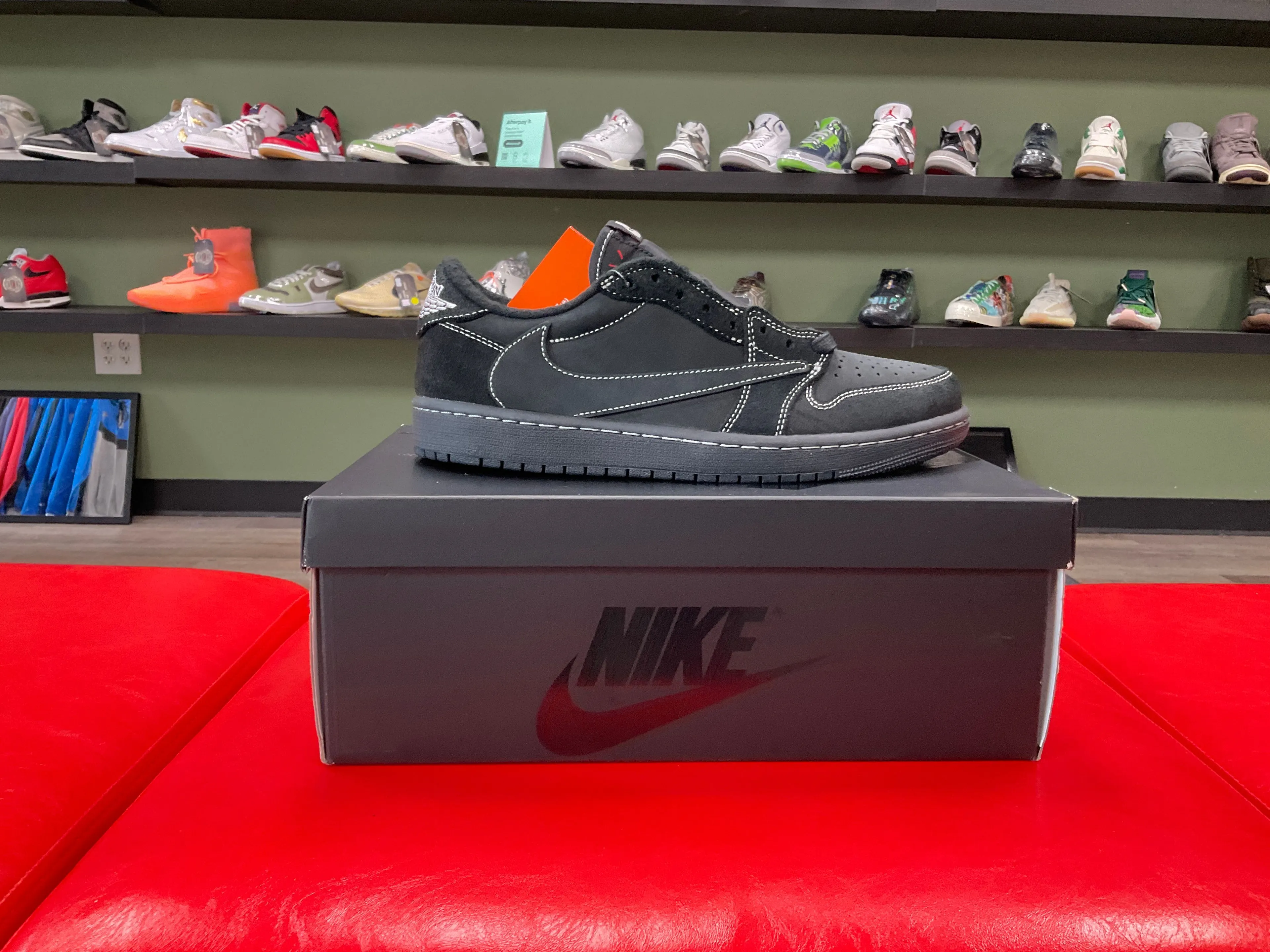 Product image for AIR JORDAN 1 LOW OG X TRAVIS SCOTT PHANTONS SZ 9M NEW ALL LACES