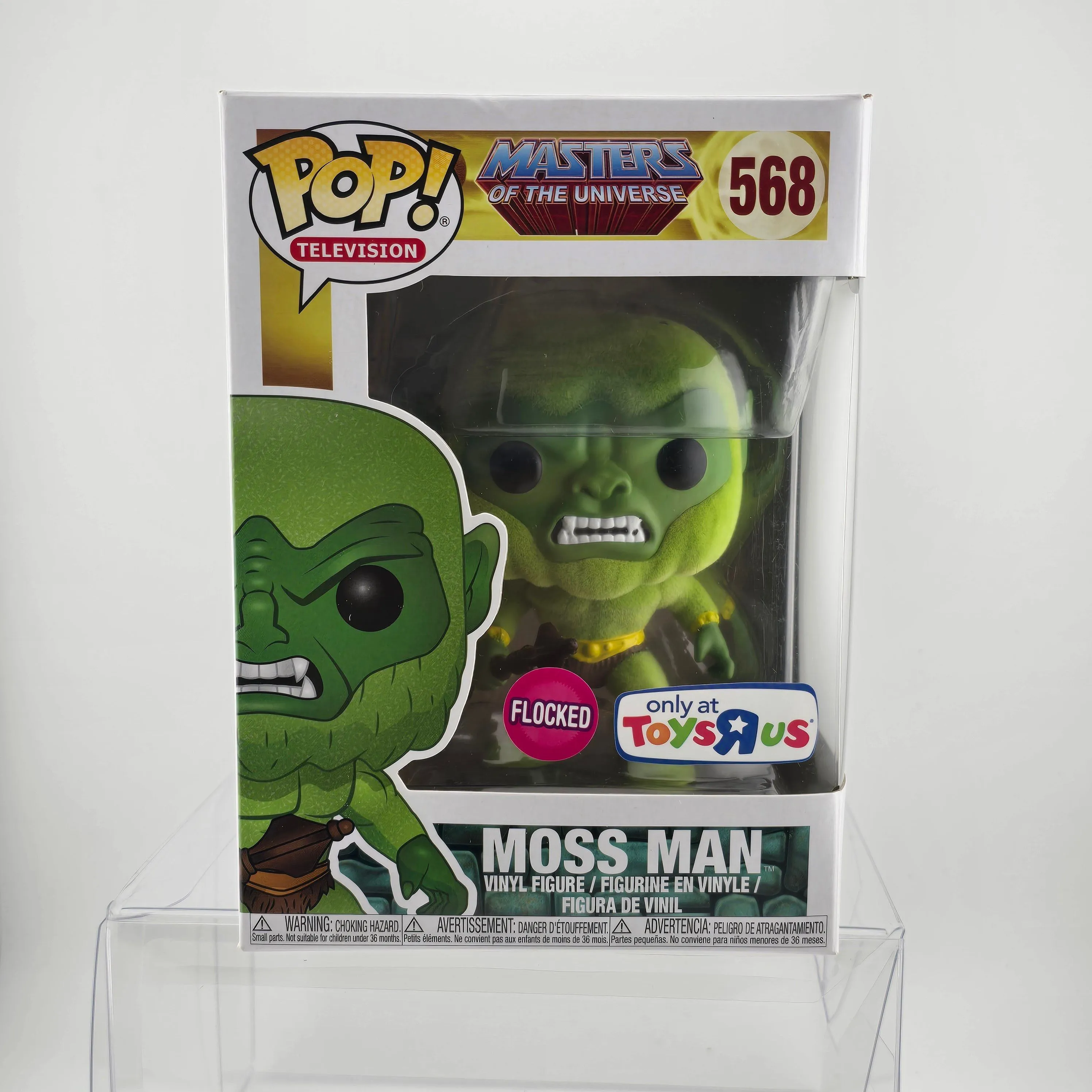 Product image for Television - Masters of the Universe - Moss Man (Flocked) Toysrus Exclusive Funko Pop 568