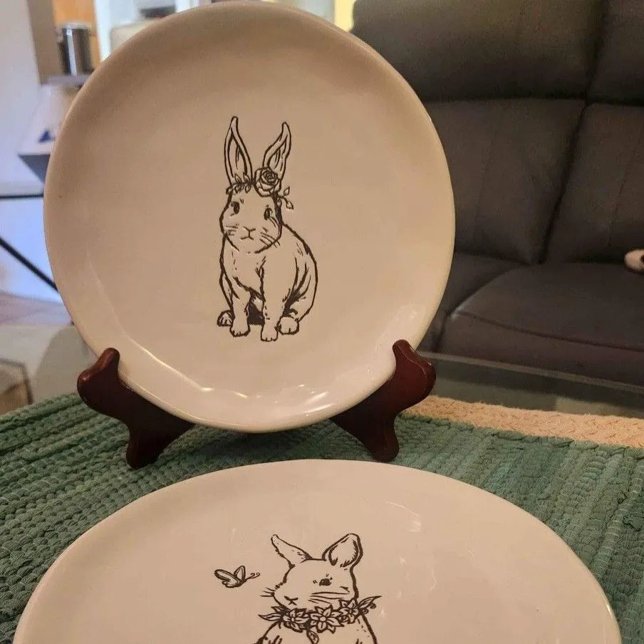 Product image for bunny plates