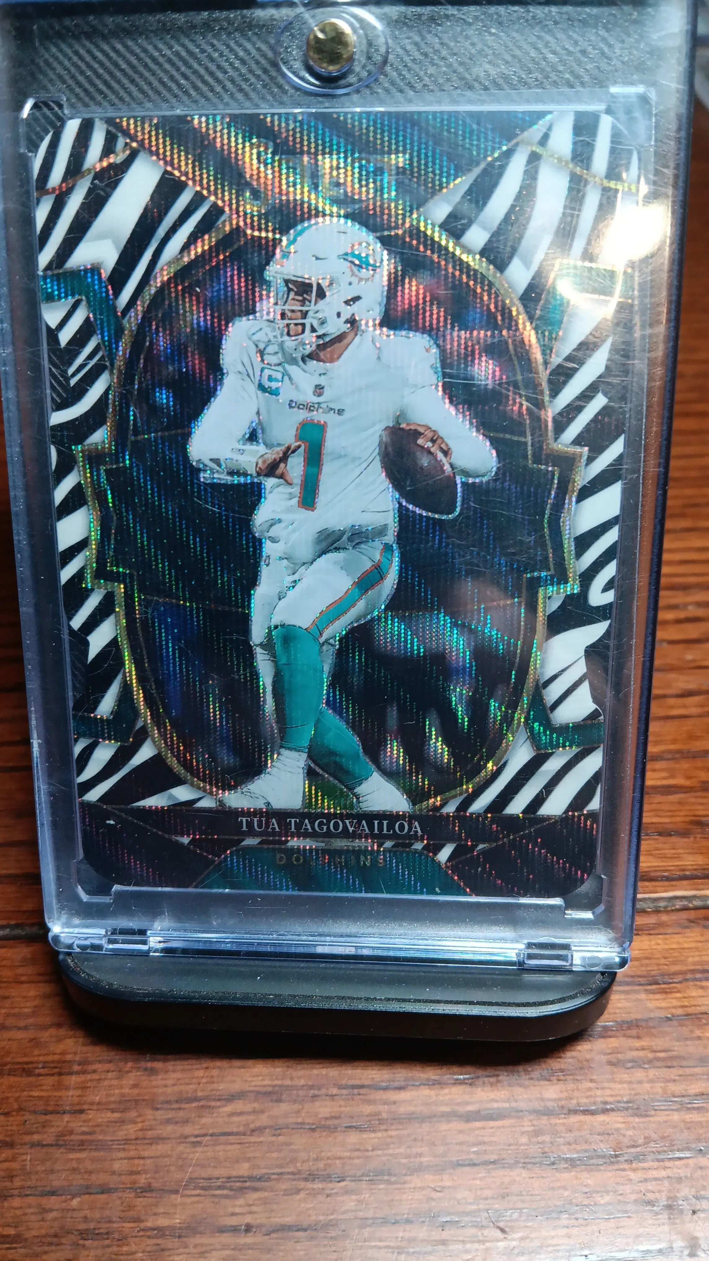 Product image for Tua Tagovailoa Zebra die cut