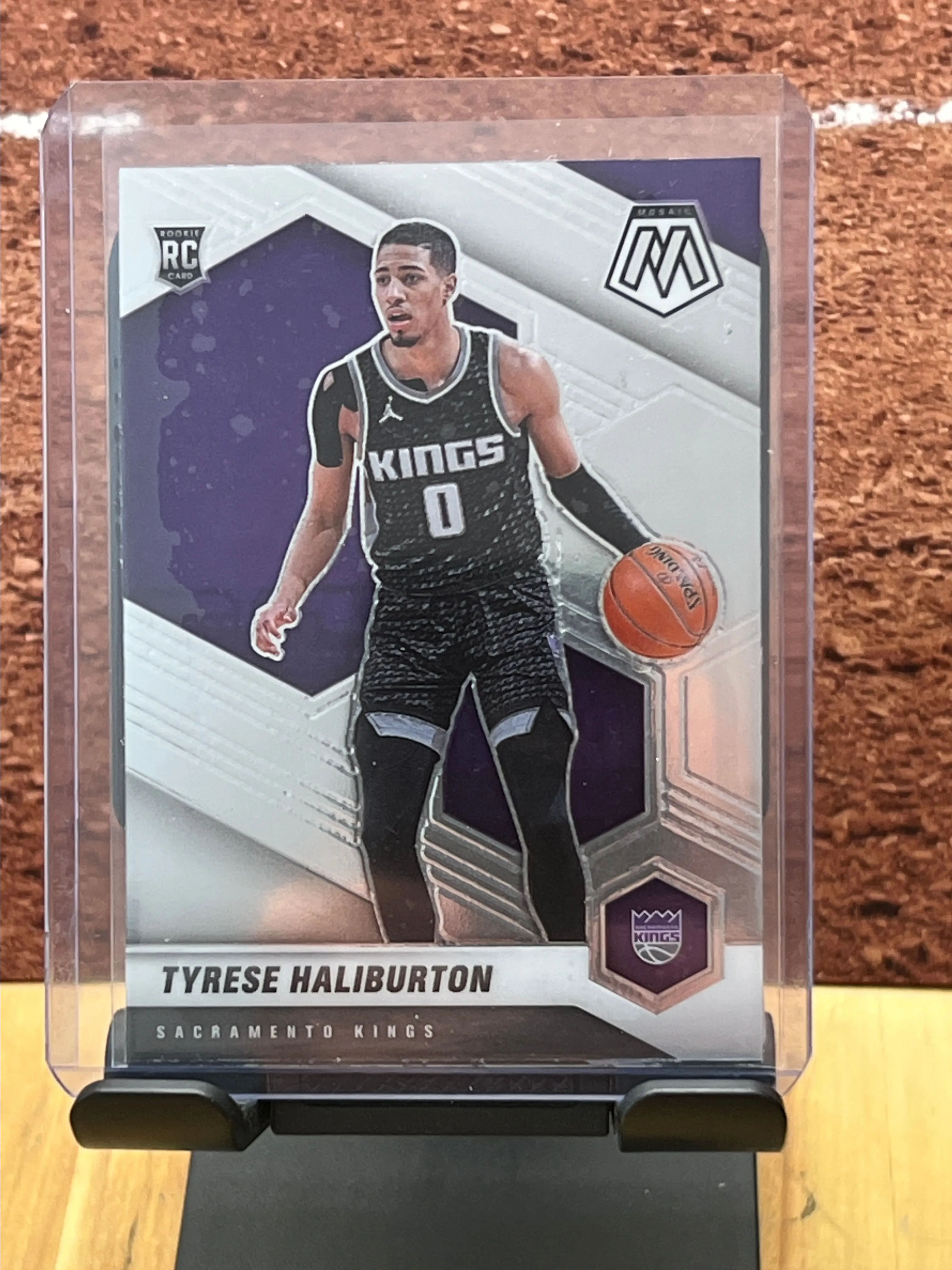 Product image for 2020-2021 Mosaic Base #204 Tyrese Haliburton Rookie Card Pacers