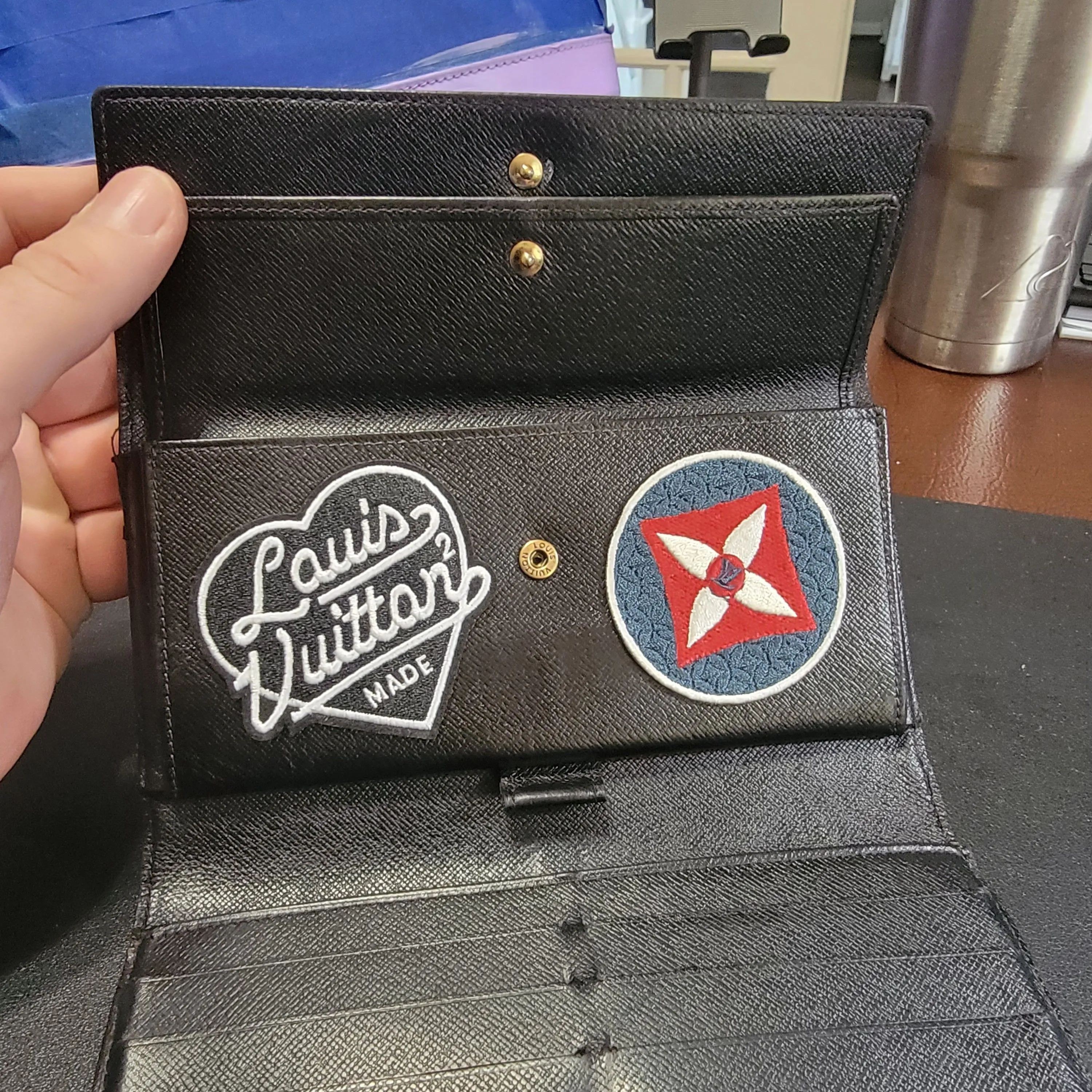 Product image for Louis-Vuitton Custom Monogram LV Long Wallet