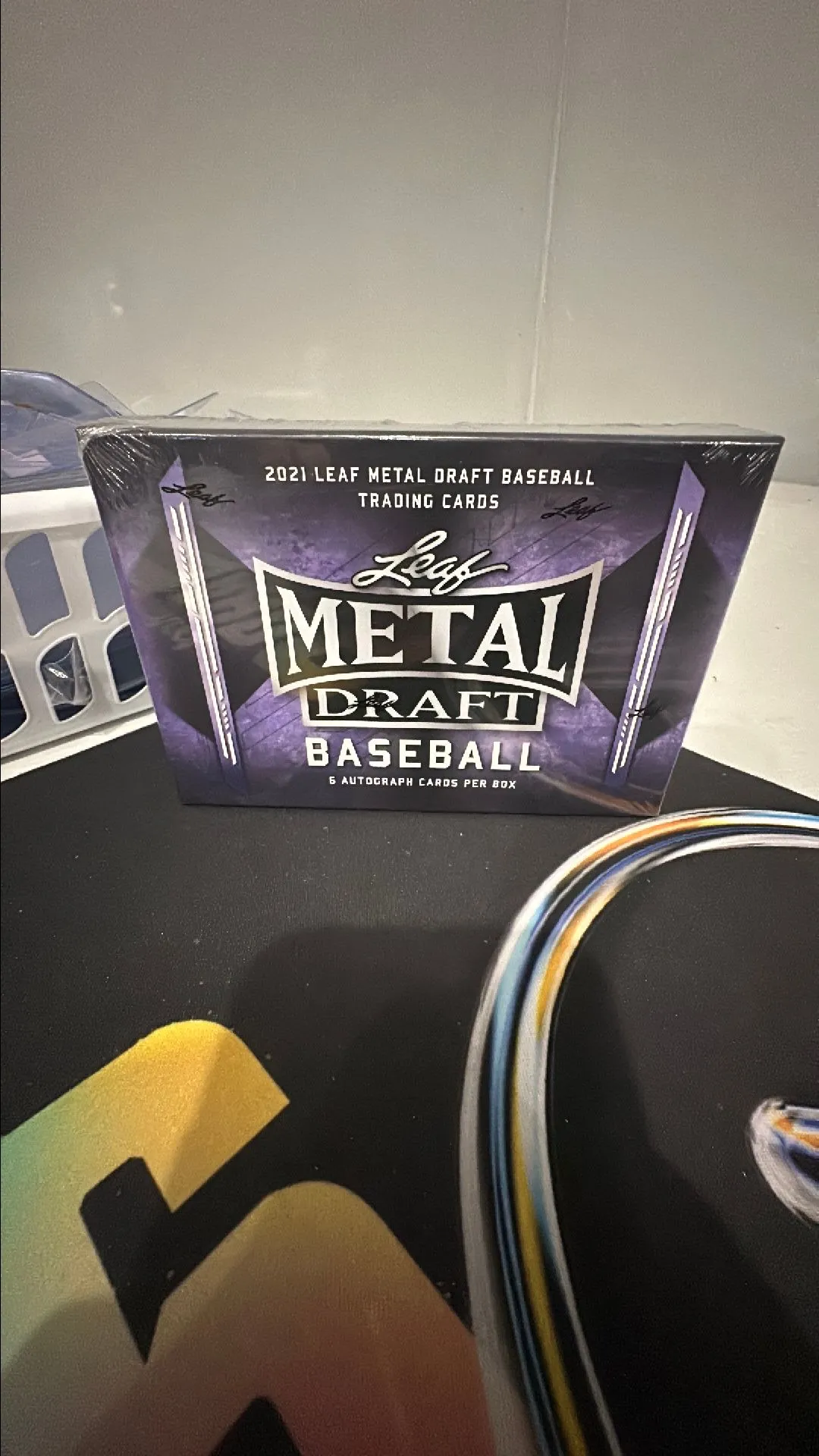 Product image for 2021 Leaf Metal Draft Baseball Hobby Box 6 Autos Per BOX
