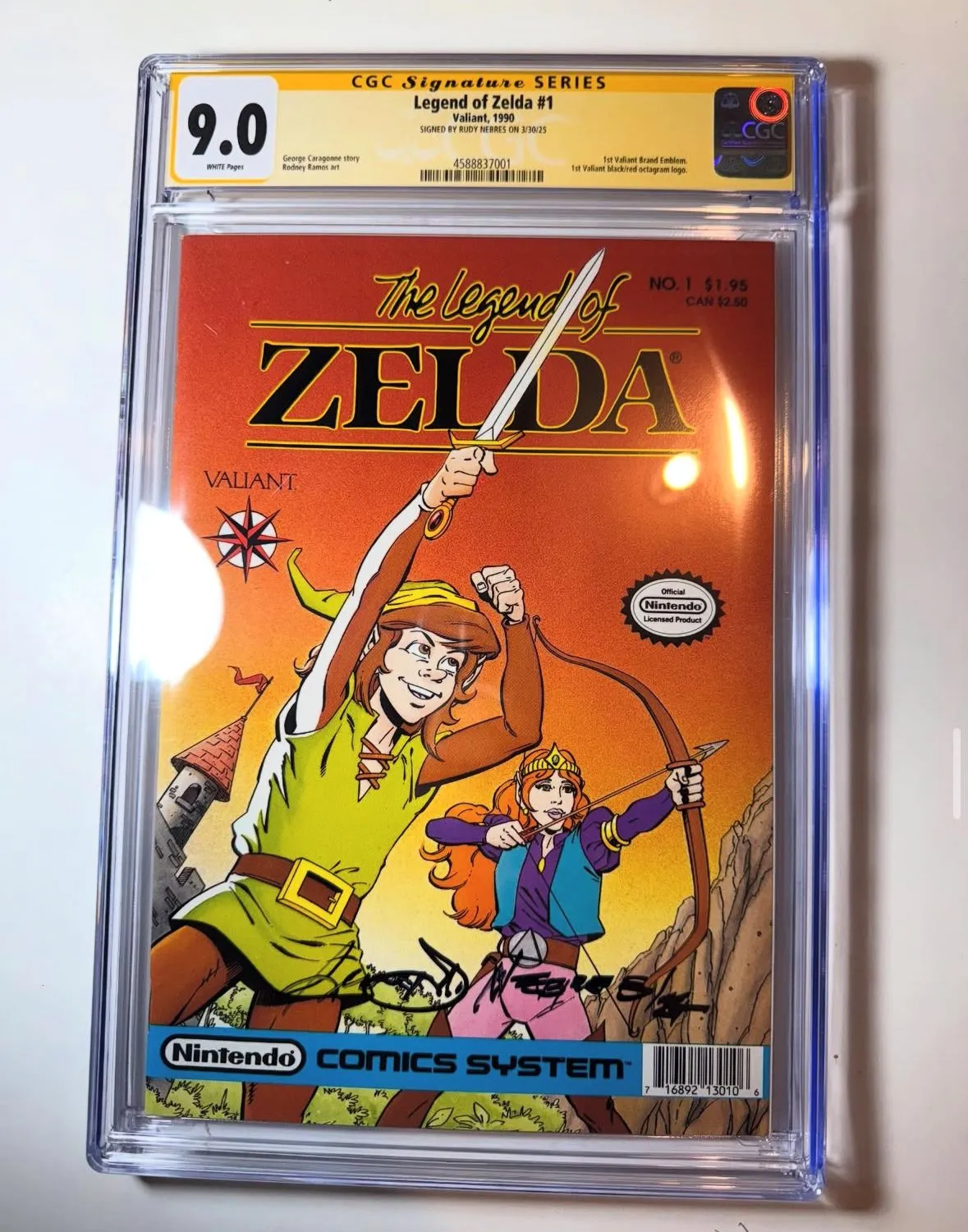 Product image for The Legend of Zelda🔑Issue 1💥1st Prt💥Signed by Rudy Nebres