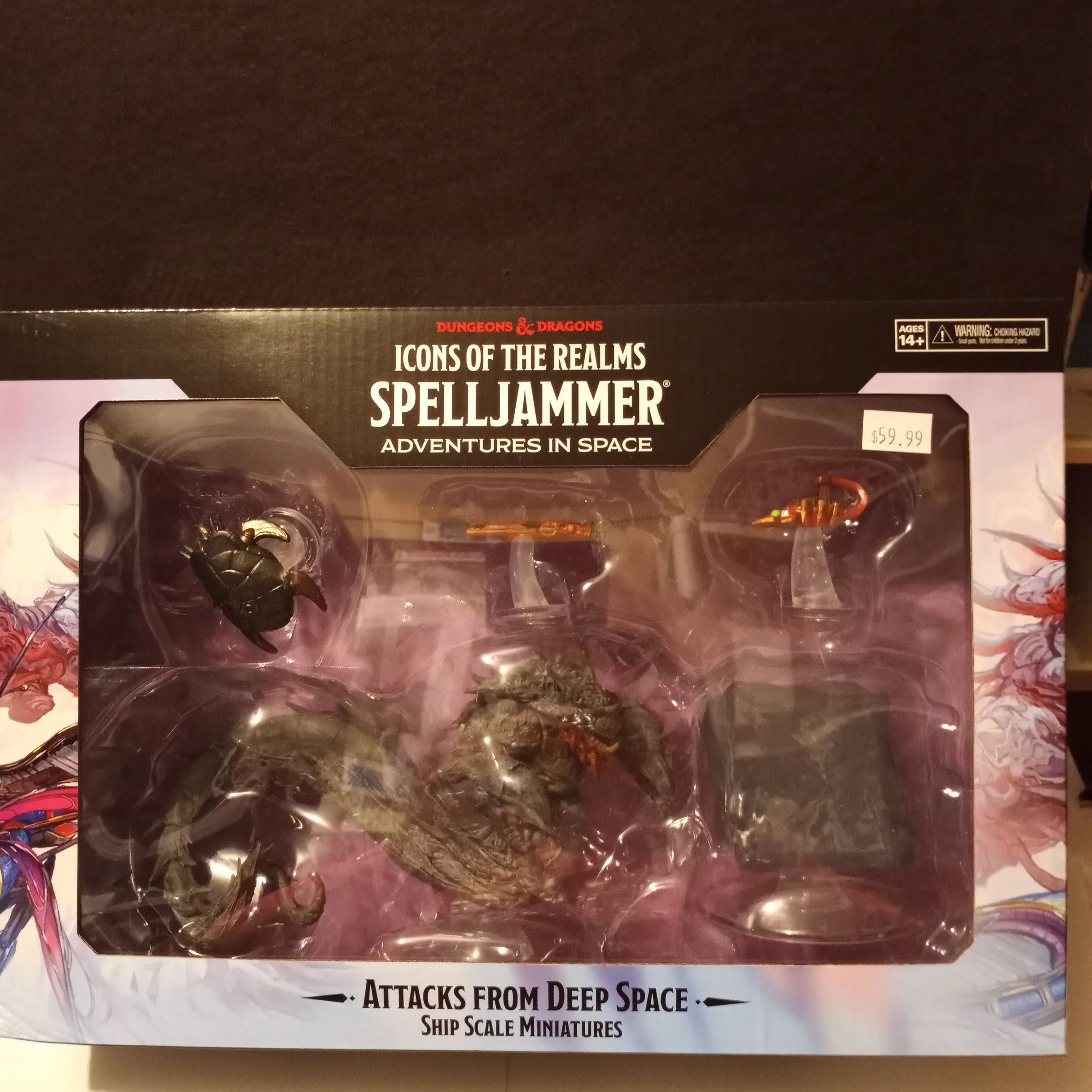 Product image for D&D Icond of the Realms Spelljammer Attacks from Deep Space Box Set