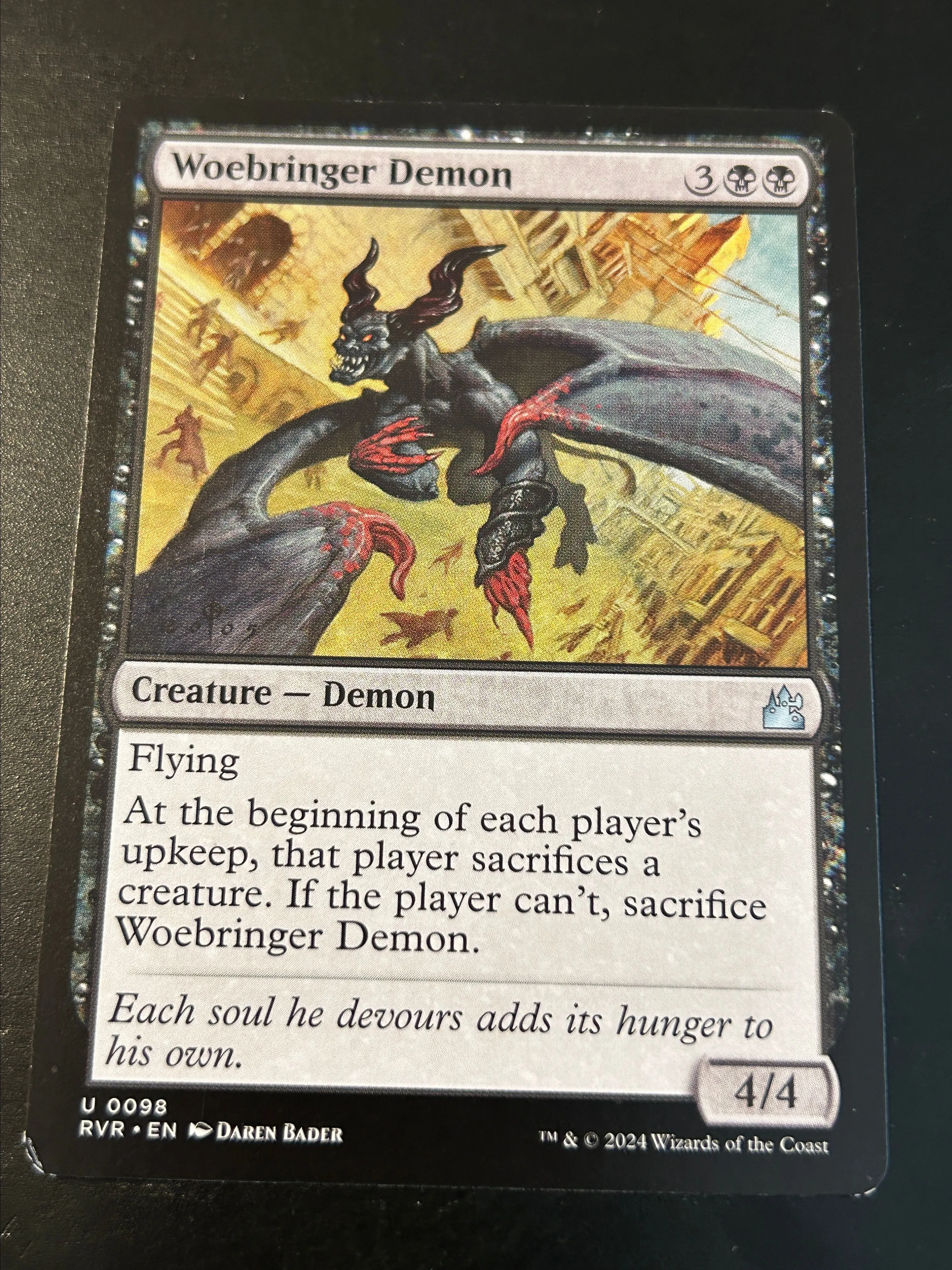 Product image for TCG - Woebringer Demon Ravnica Remastered