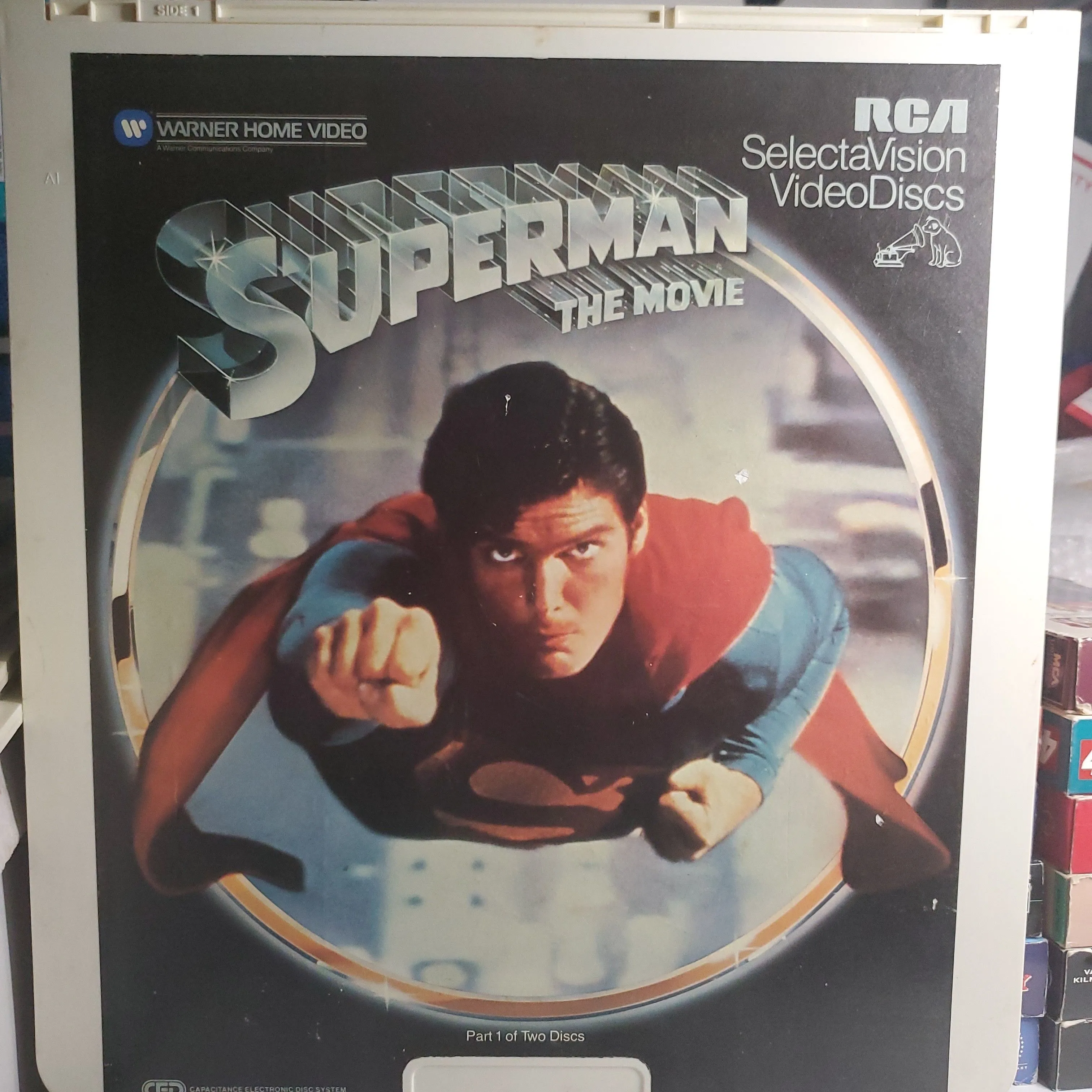 Product image for Superman The Movie - Part 1 (CED Selectavision VideoDisc)