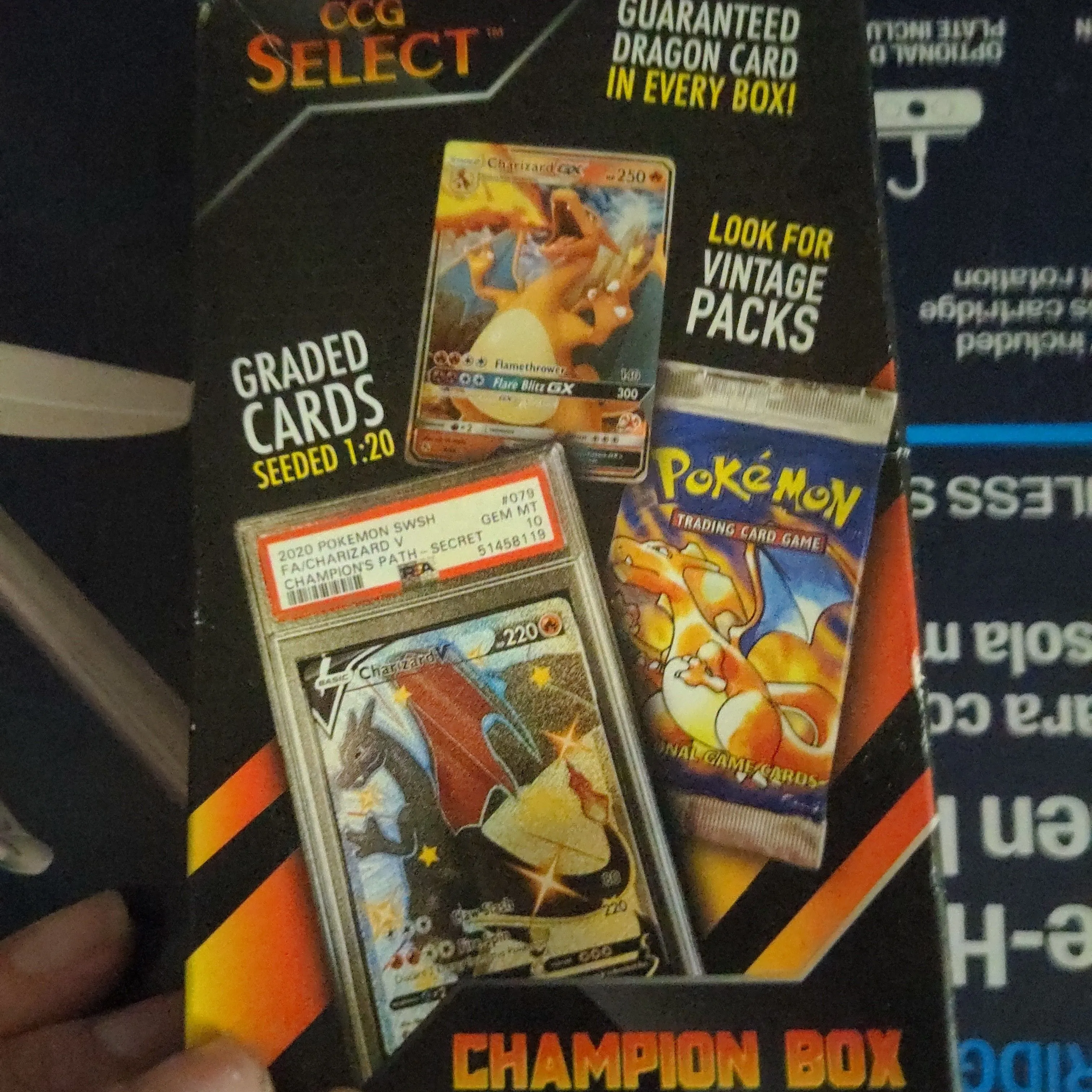 CCG Select Charizard Champion Box  Whatnot: Shop, Sell, Connect