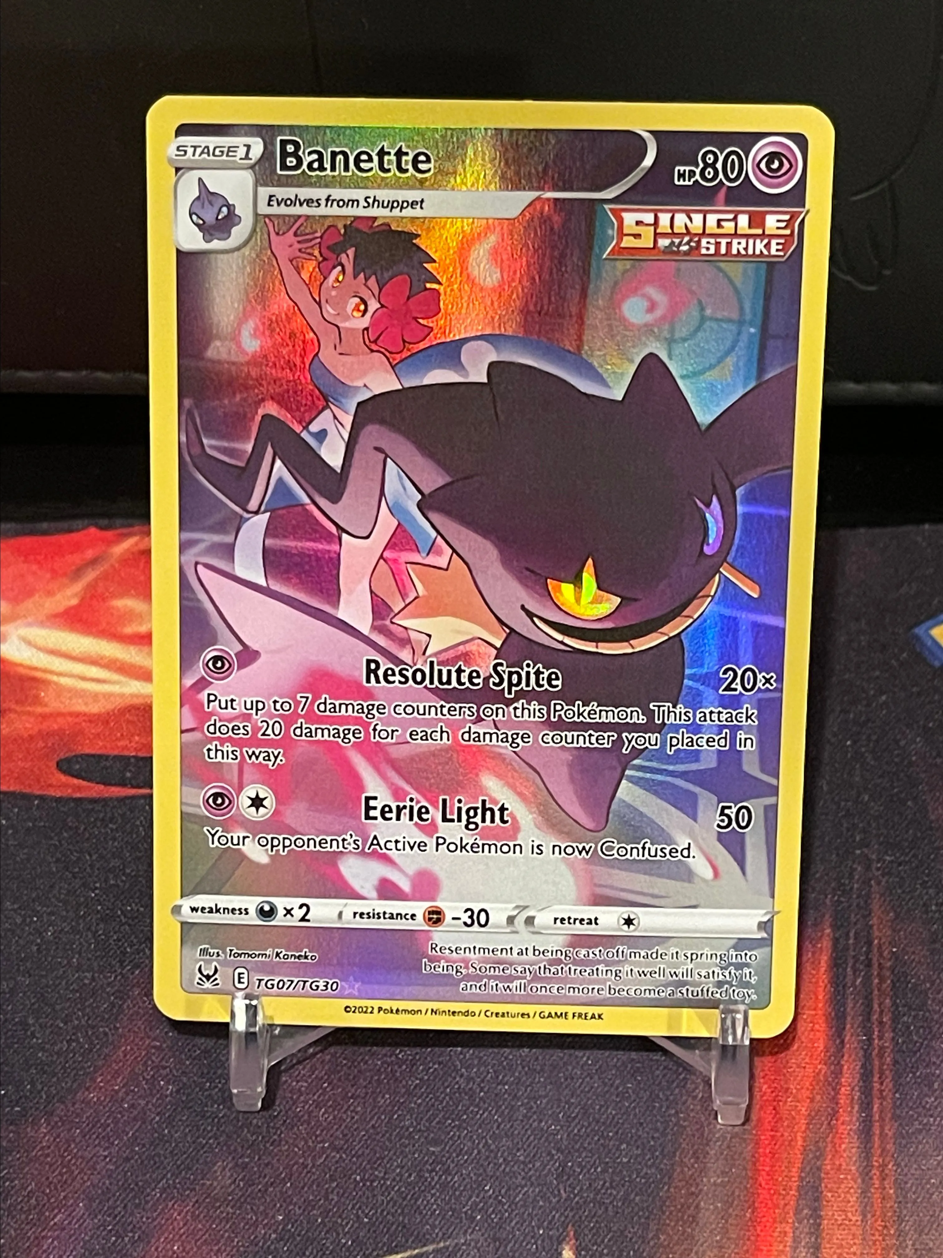 banette full art pokemon card Banette ex (229/198) main image 1