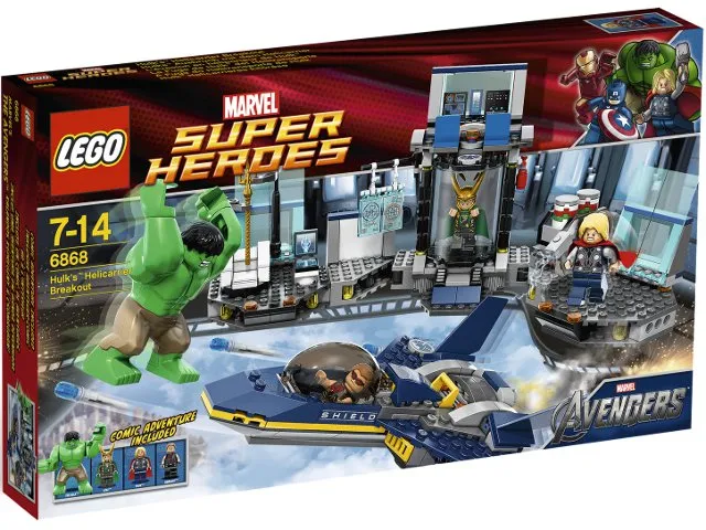 Product image for Hulk's Helicarrier Breakout