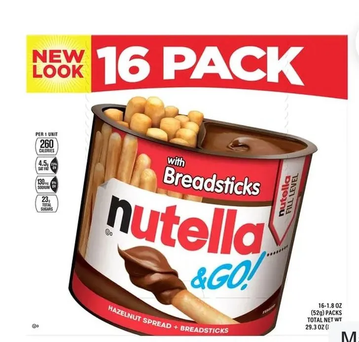 Product image for Nutella and Go 16 pack