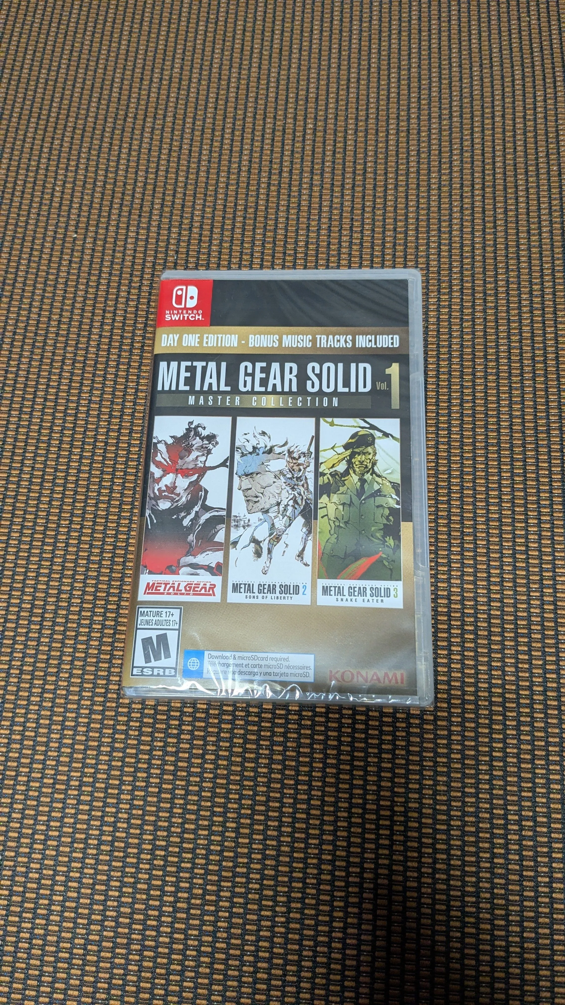 Product image for metal gear collection