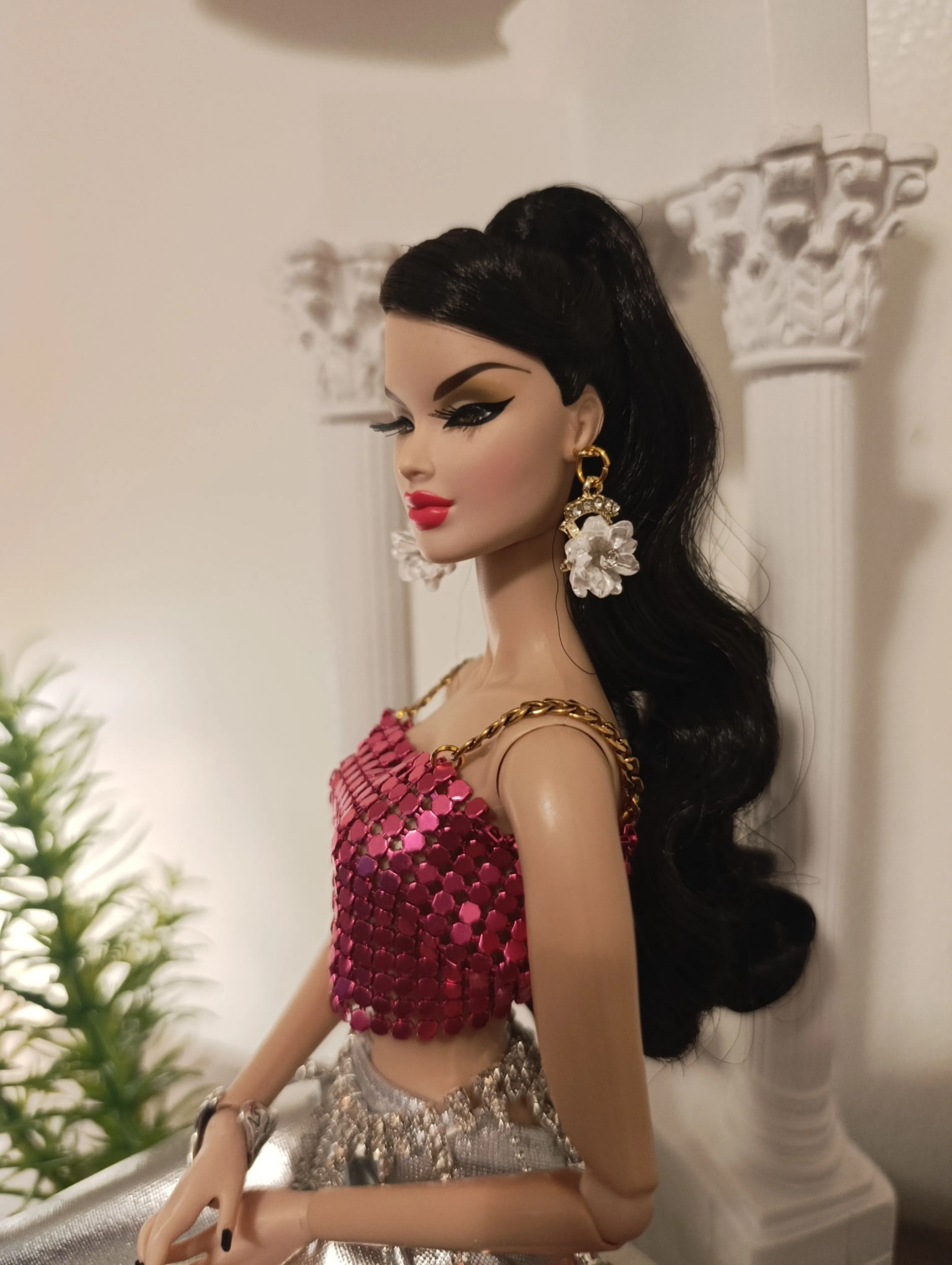 Product image for DE12_GldWht Flower