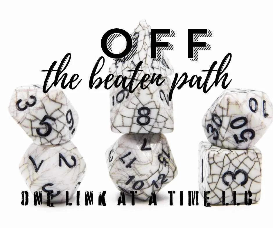 Product image for [OFF THE BEATEN PATH] 7pc Acrylic Dice Set [ACD003]