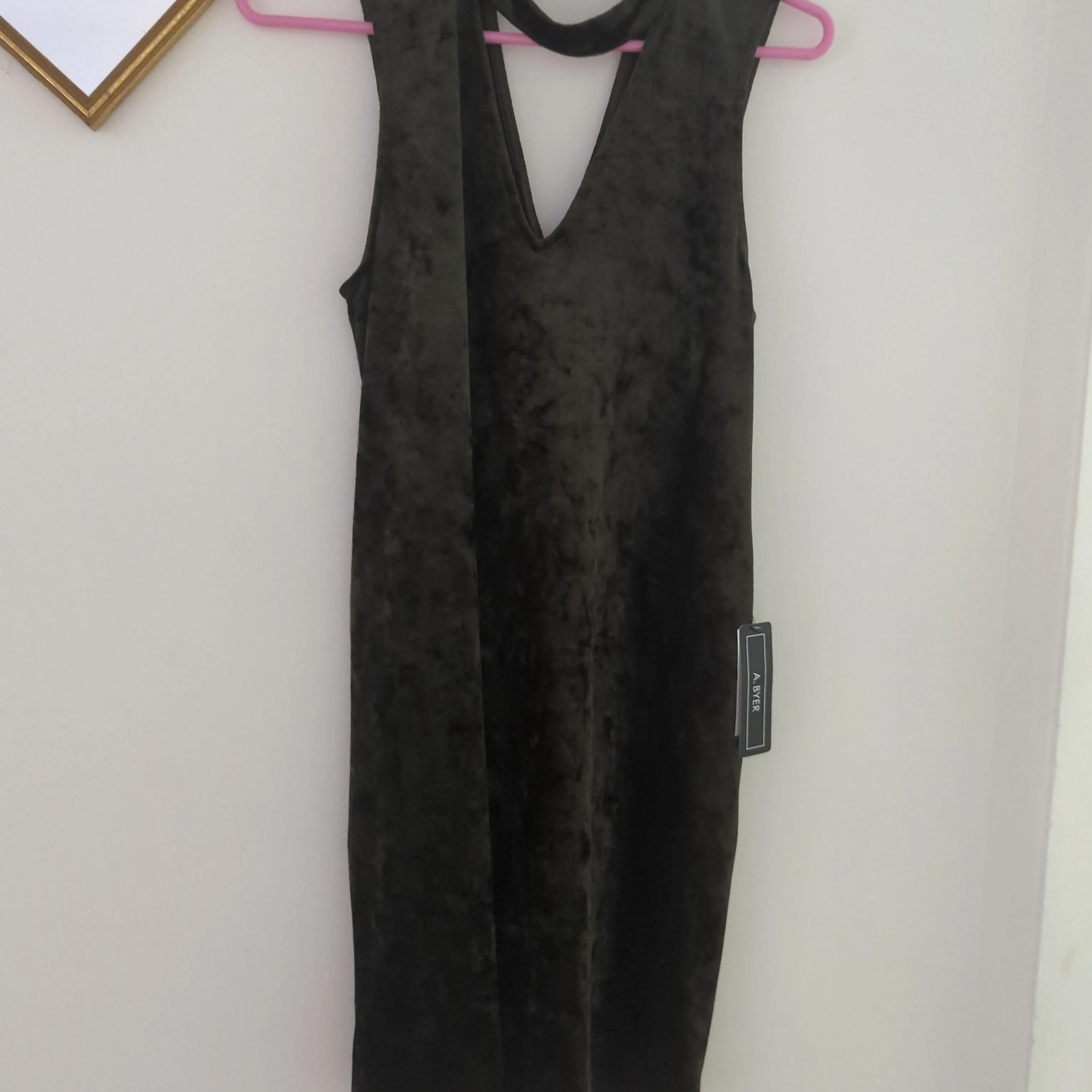 Product image for . A. Byer Medium Velvet Dress NWT