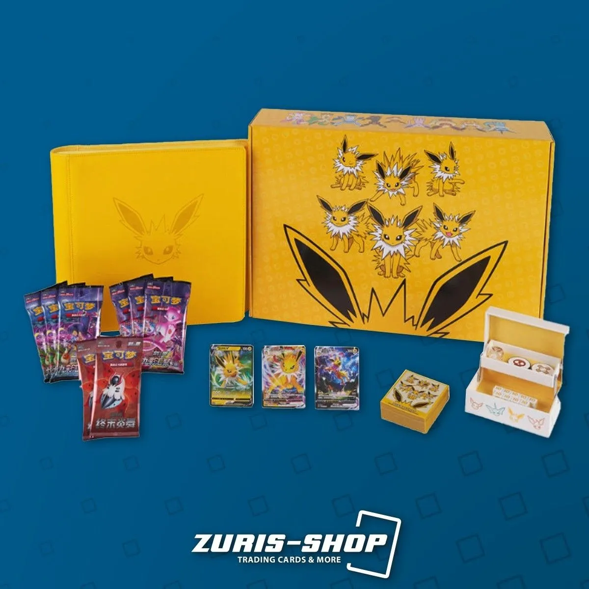 Product image for Pokémon Eevee Gift Box Jolteon Blitza Chinese 
