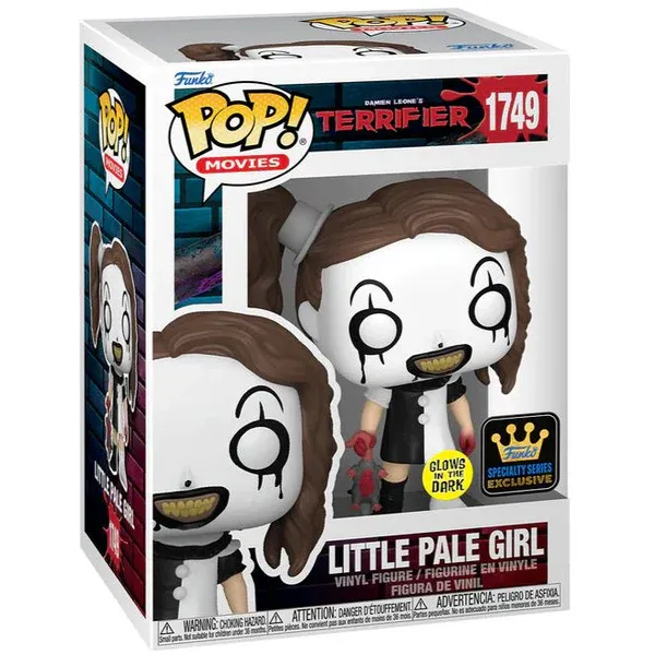Product image for Terrifier - Little Pale Girl - #1749 - GITD Special Edition - Movies - Funko Pop!