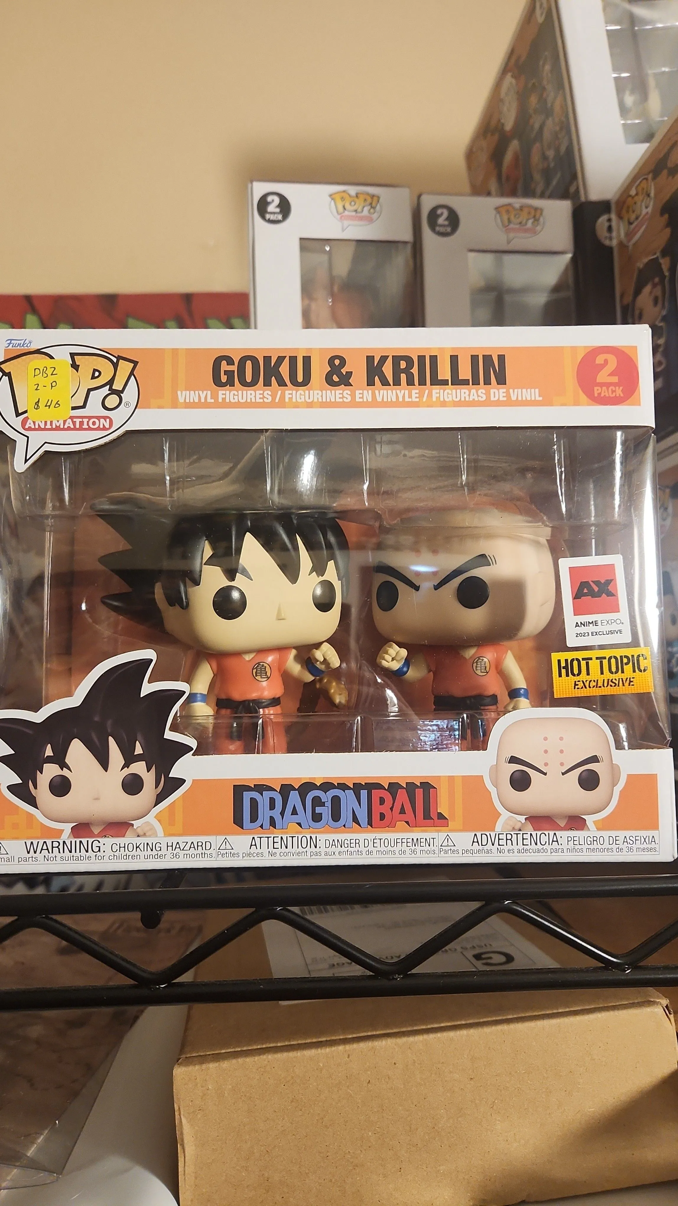 Product image for Goku & Krillin 2pk
