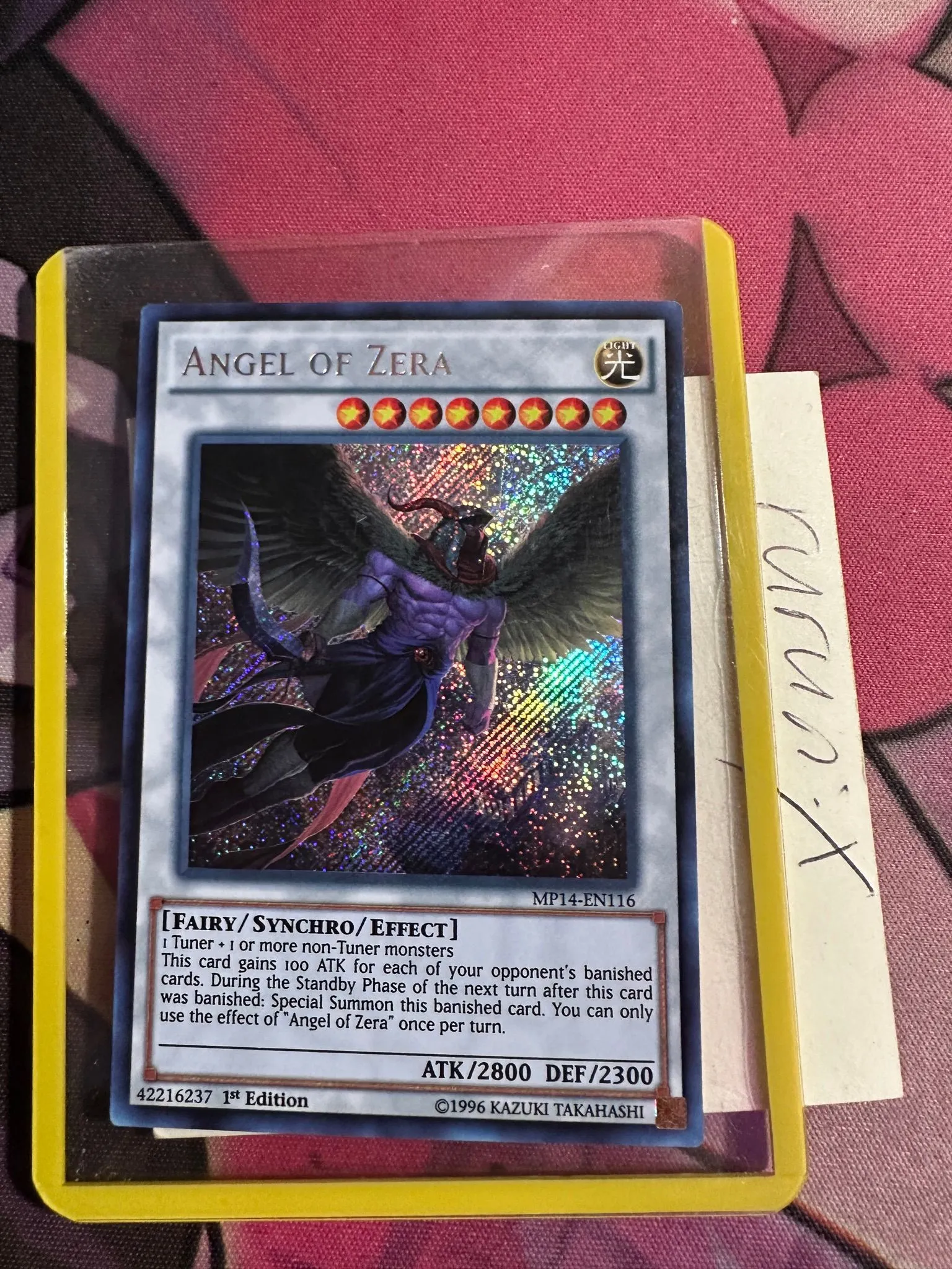 yugioh zera cards Yu-Gi-Oh ZERADIAS, HERALD OF HEAVEN - OP07-EN016 - Common Card main image 1