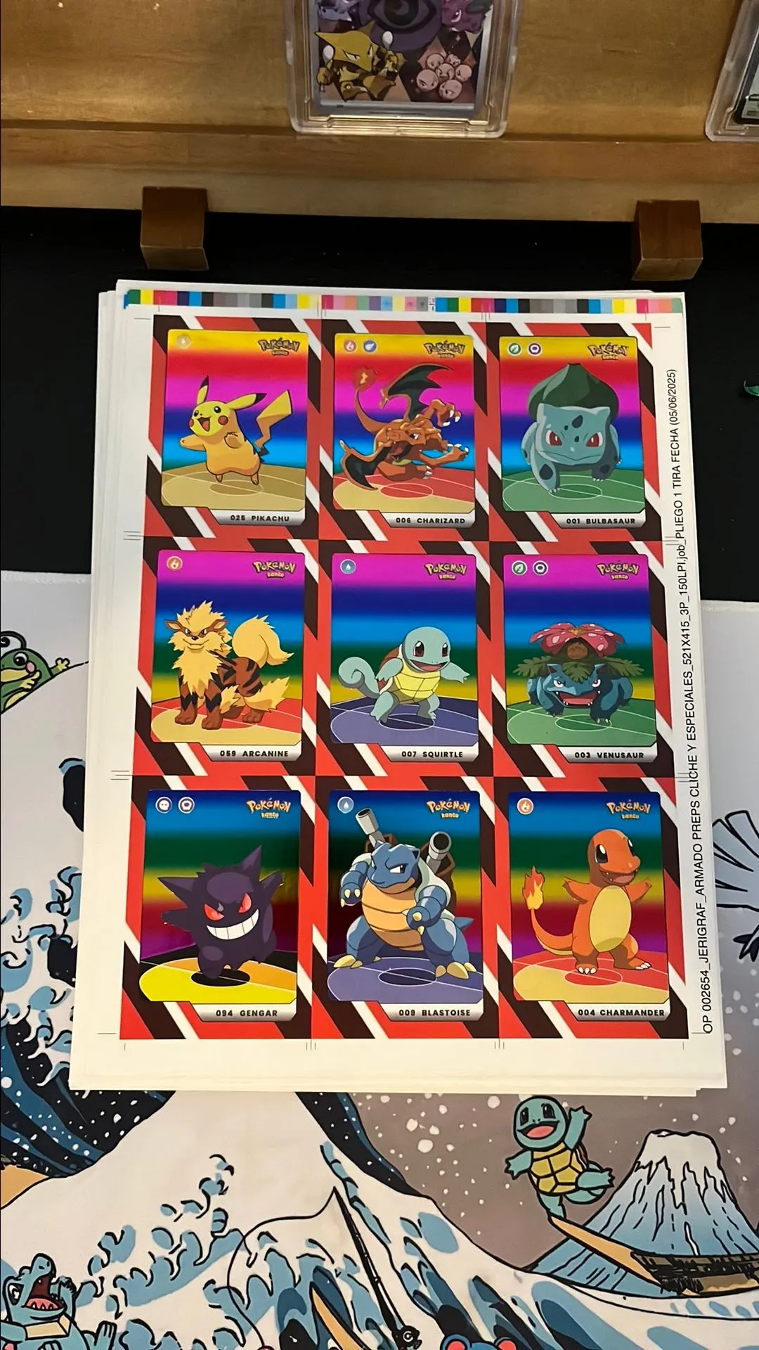 Product image for Uncut Full House Kanto Rainbow Holo