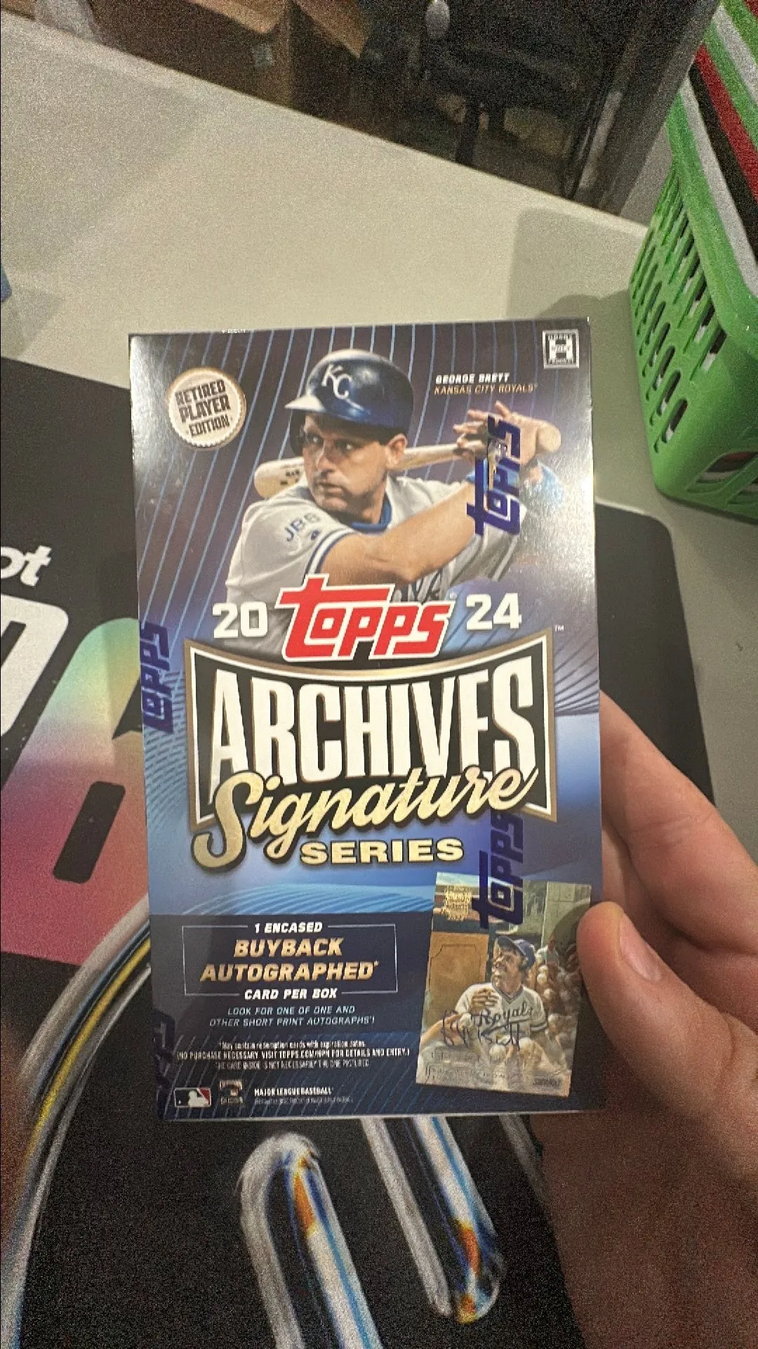 Product image for ( 1 ) 2024 Topps Archives Signature Series (Retired Player Edition) Hobby Box