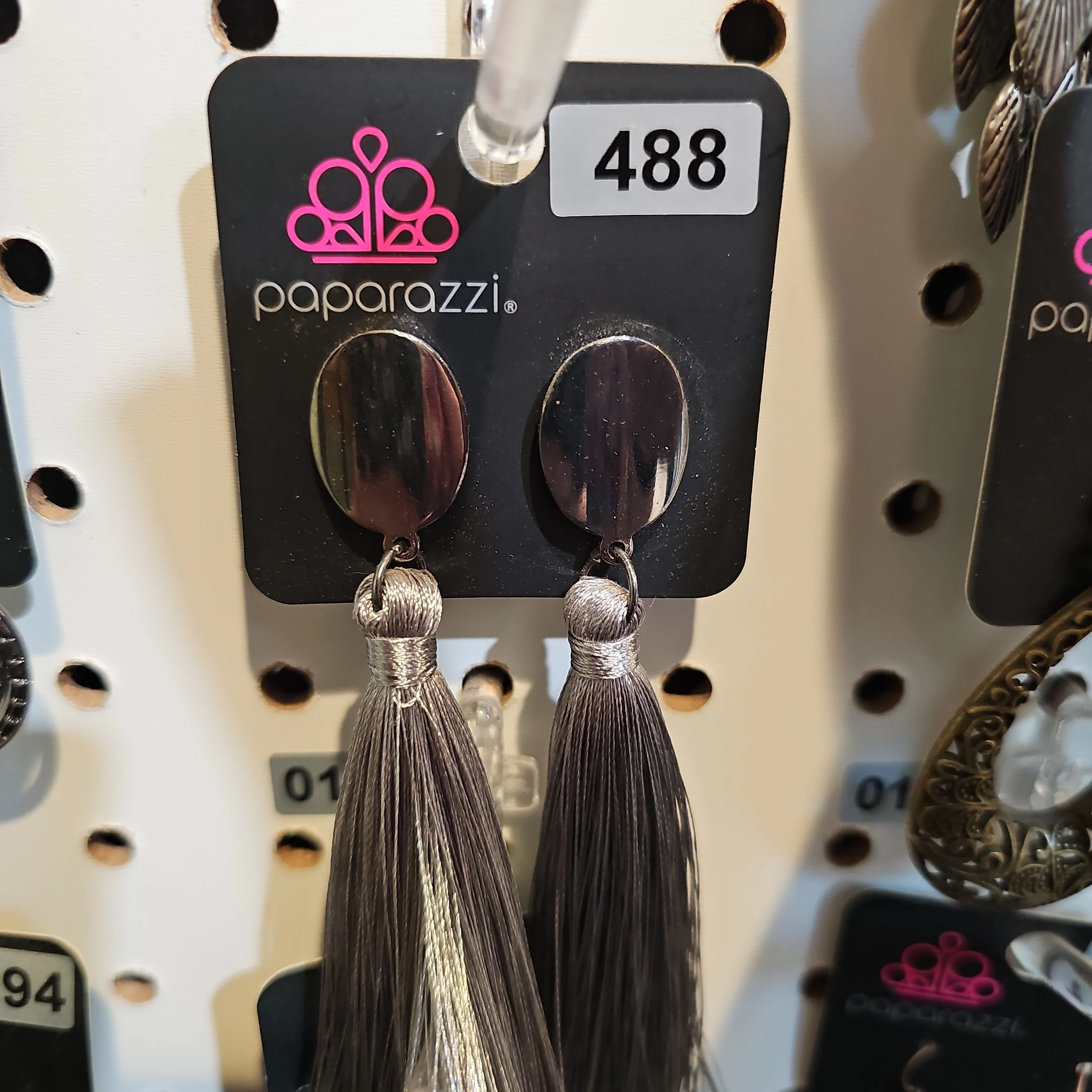 Product image for Sliver Fringe Earrings