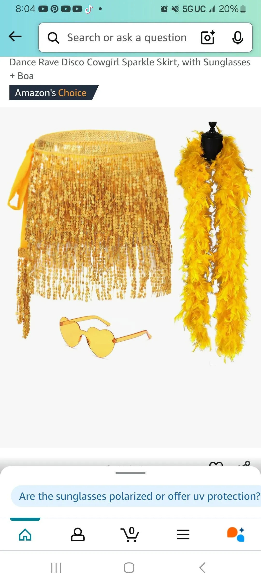 Product image for Shimmer costume 