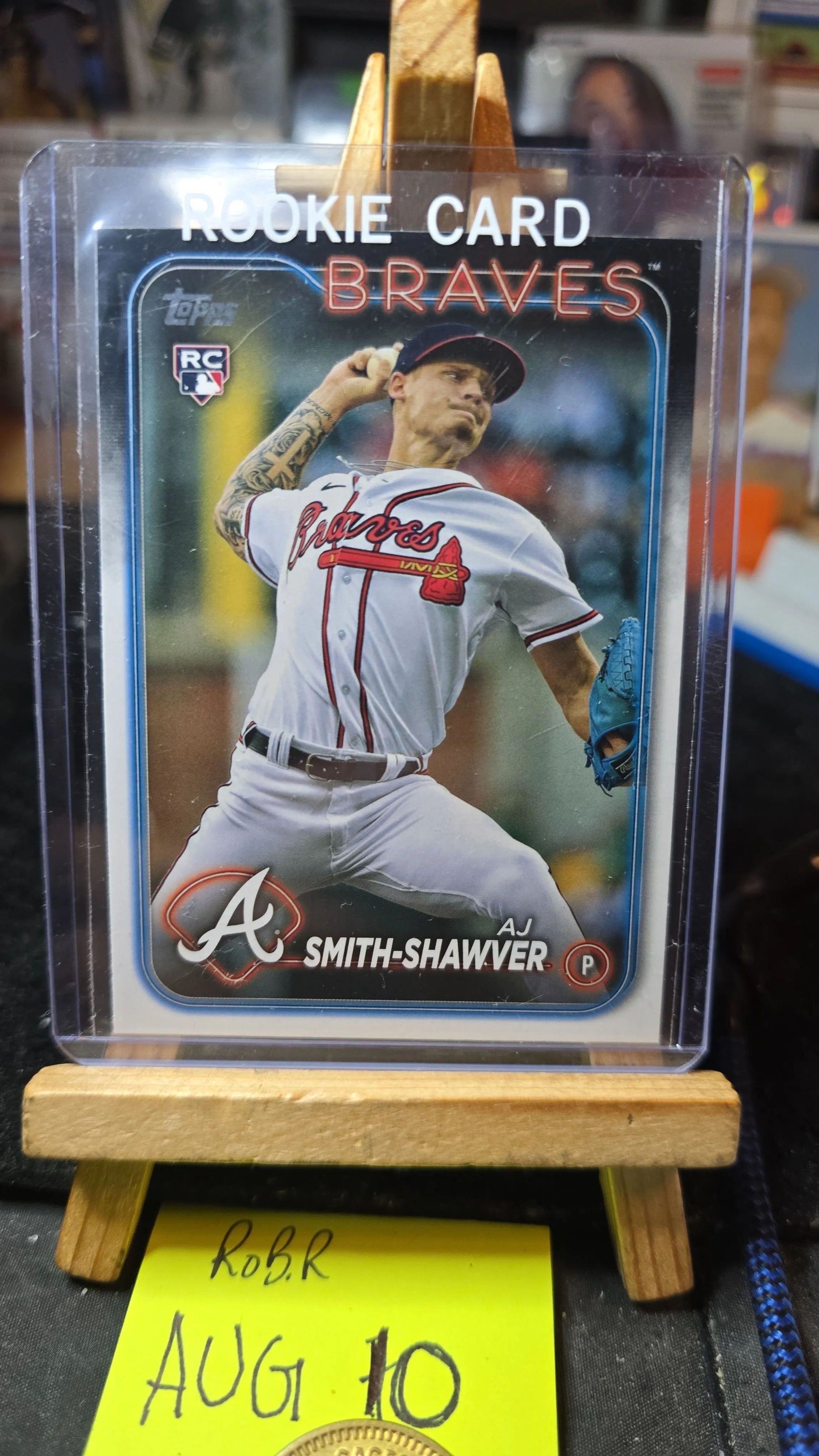 Product image for 2024 topps AJ SMITH-SHAWVER RC