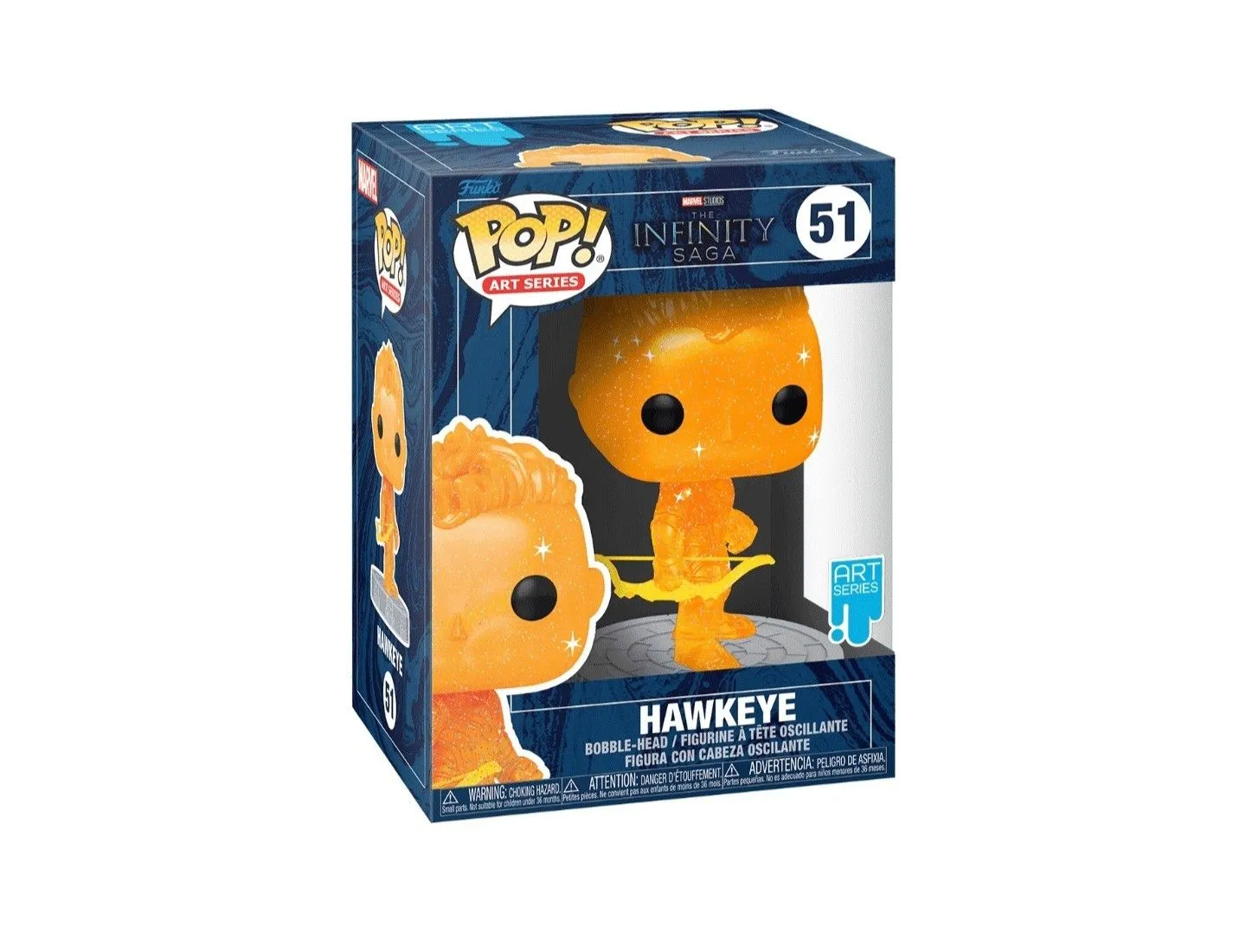 Product image for Infinity Saga Hawkeye Funko Pop (Art Series) #51