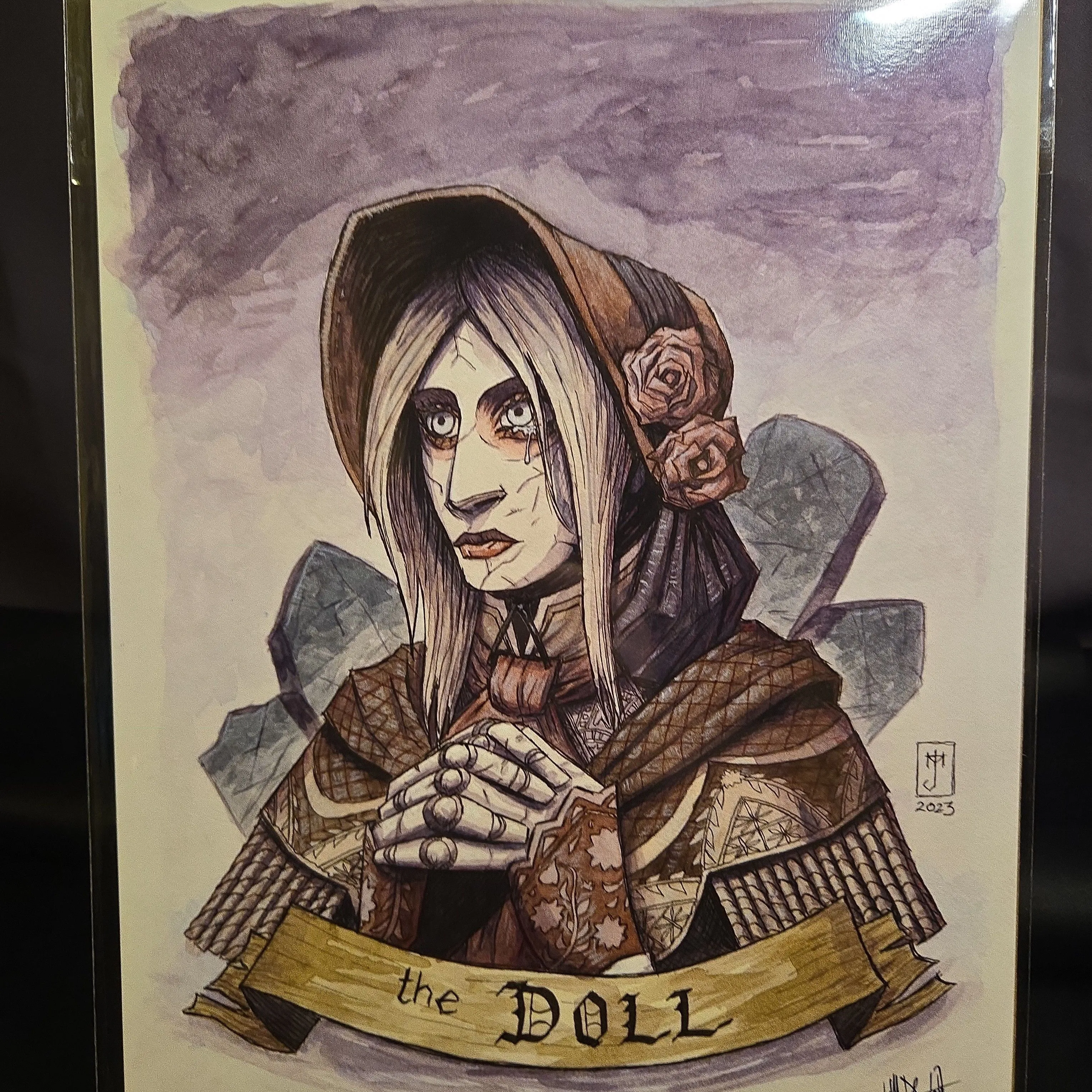 Product image for Print (Bloodborne) - The Doll (bust)