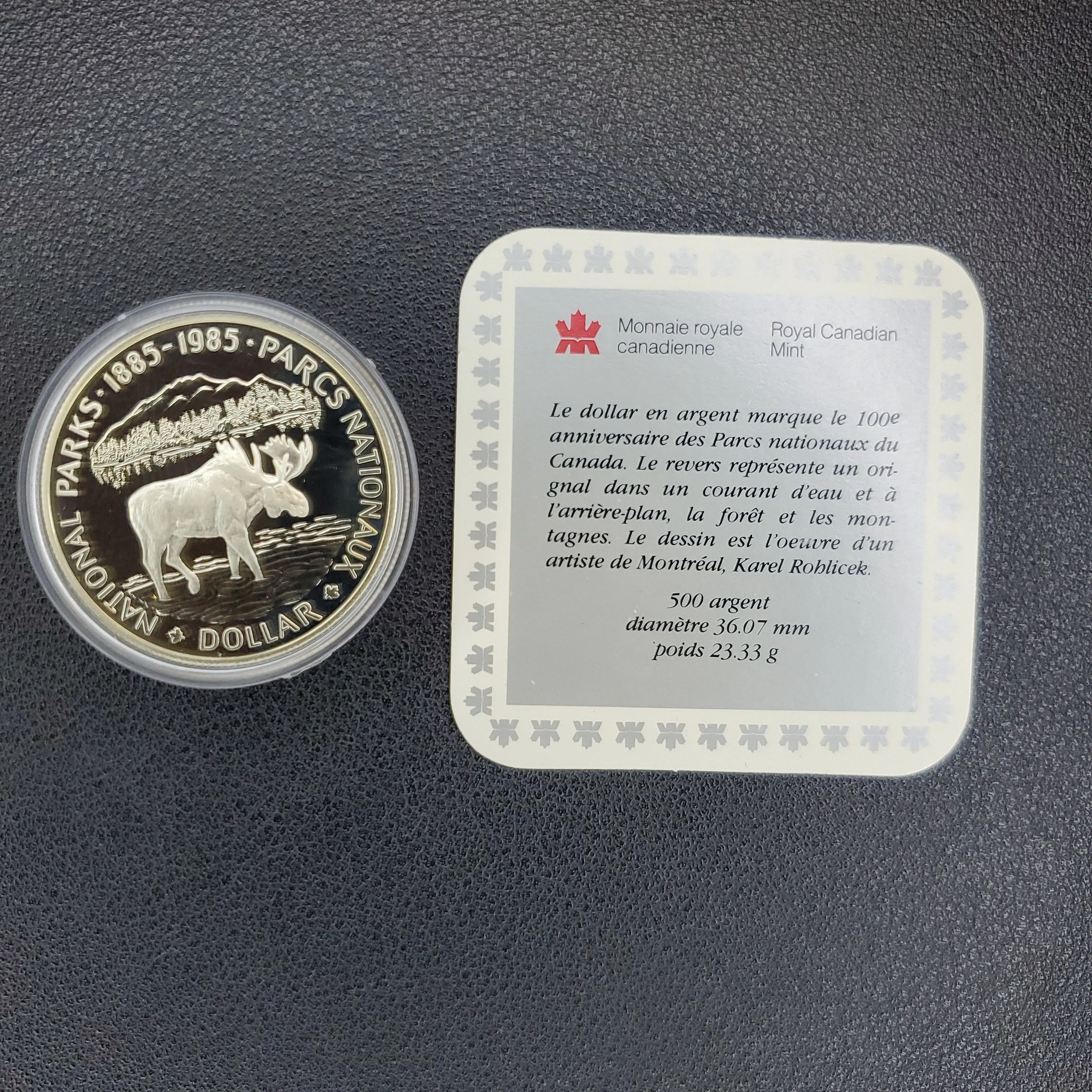 Product image for 1985 Canadian national parks commemorative 