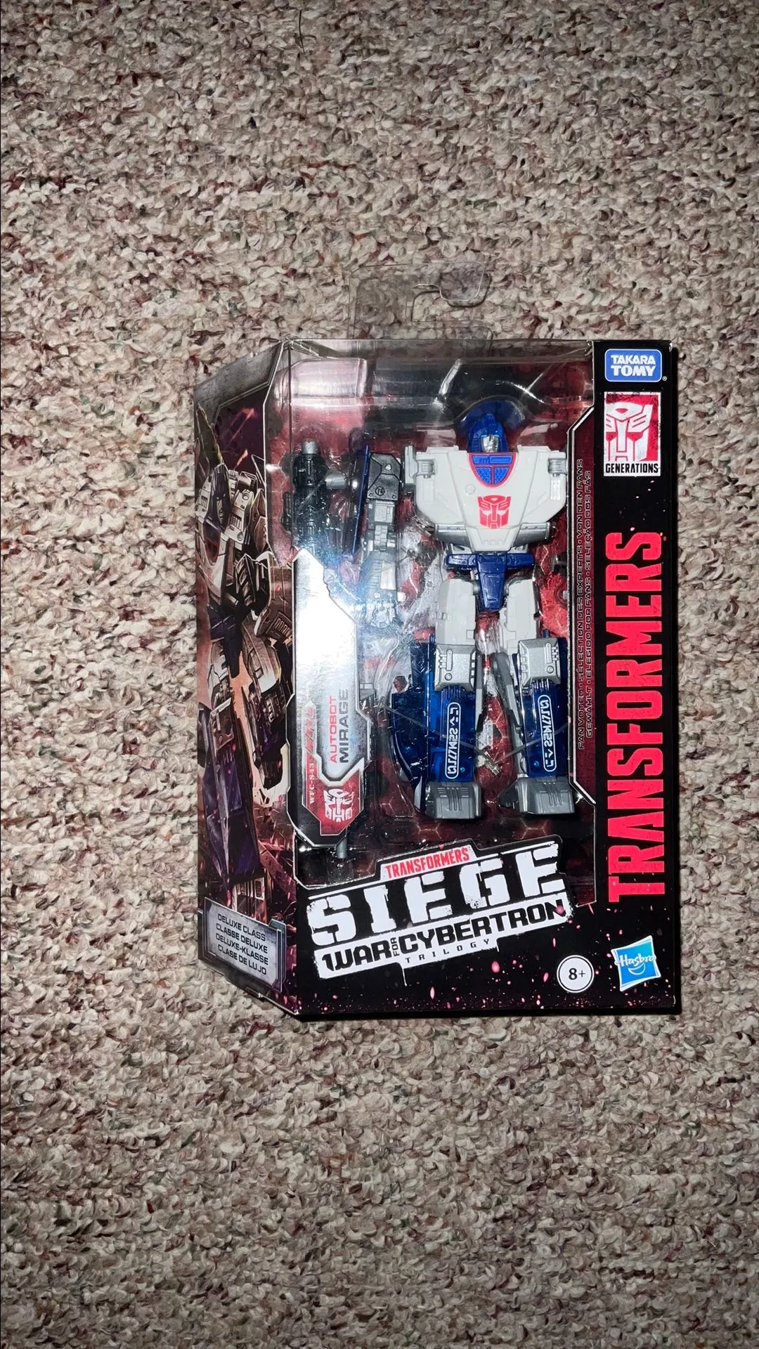 Product image for Hasbro "Transformers: War for Cybertron Trilogy - Siege" Autobot Mirage Action Figure