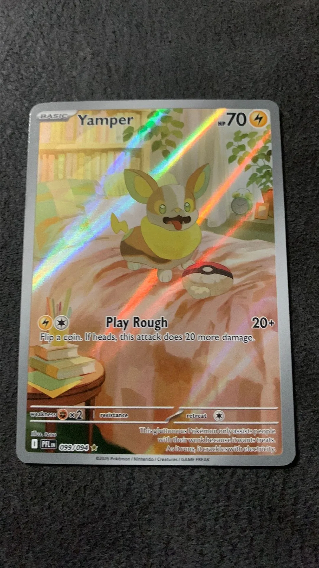pokemon card yamper 099/094 Yamper
