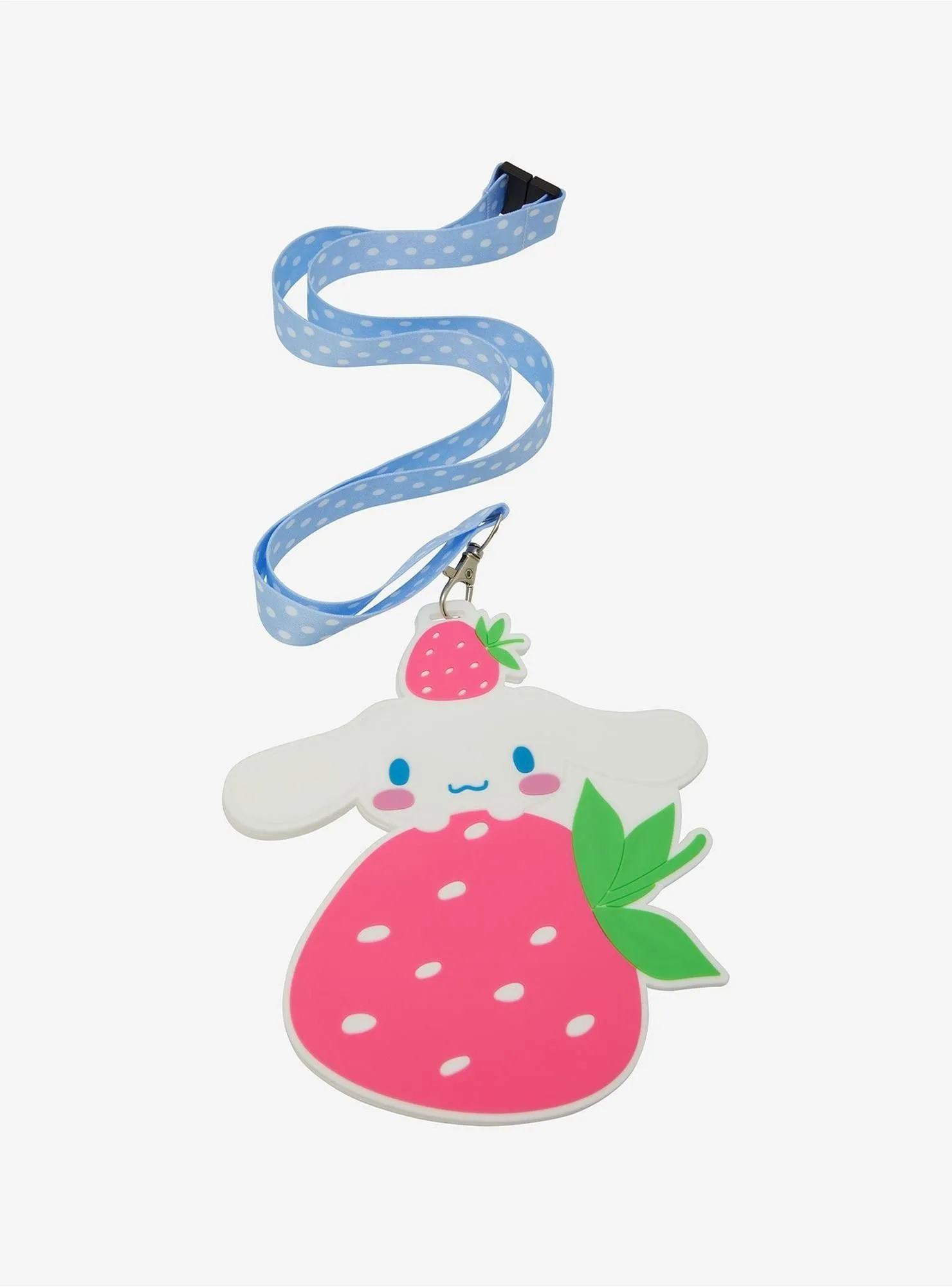 Product image for Cinnamoroll Strawberry Figural Lanyard NWT
