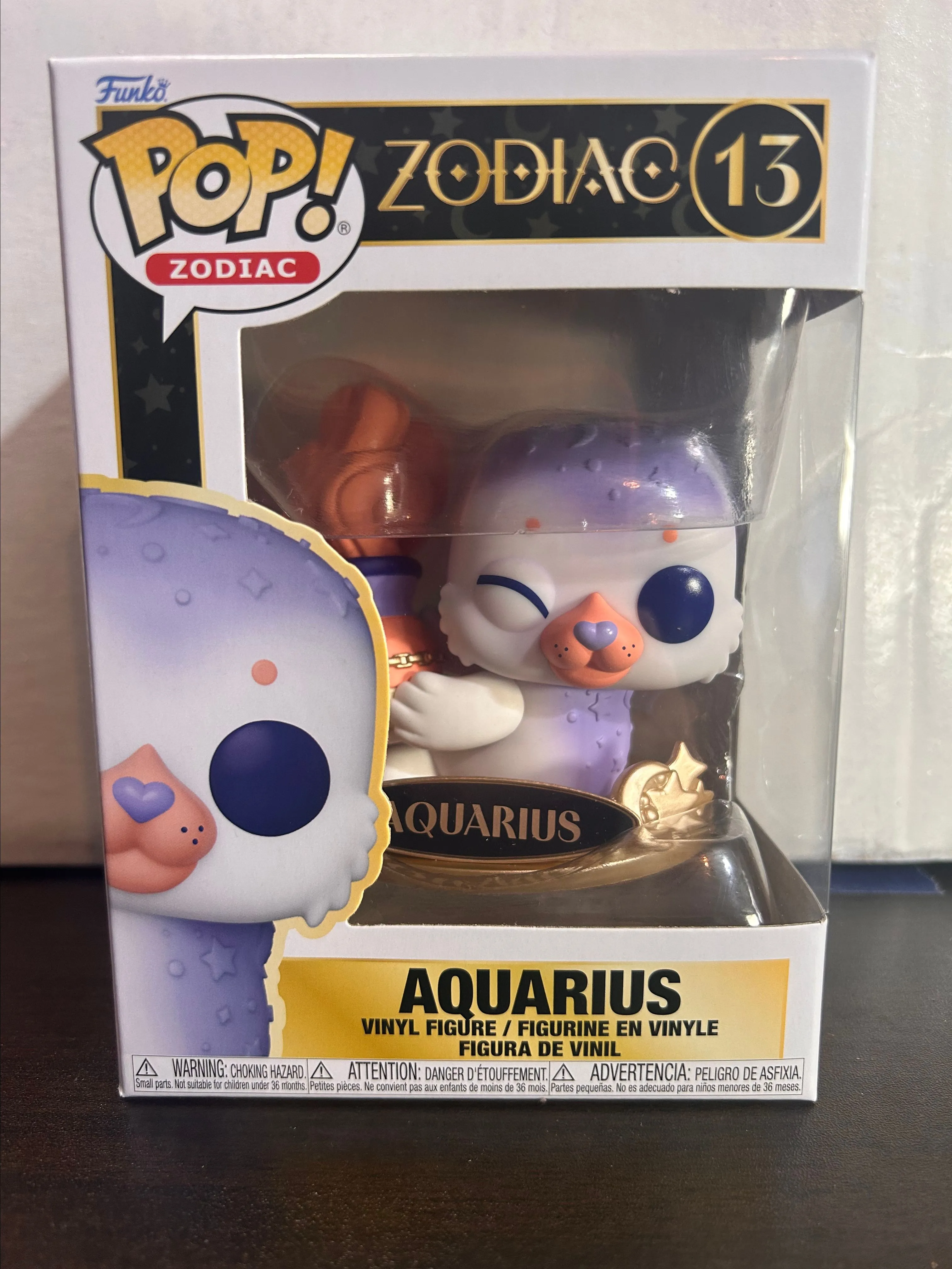 Product image for Aquarius Zodiac Funko Pop 13 With Protector