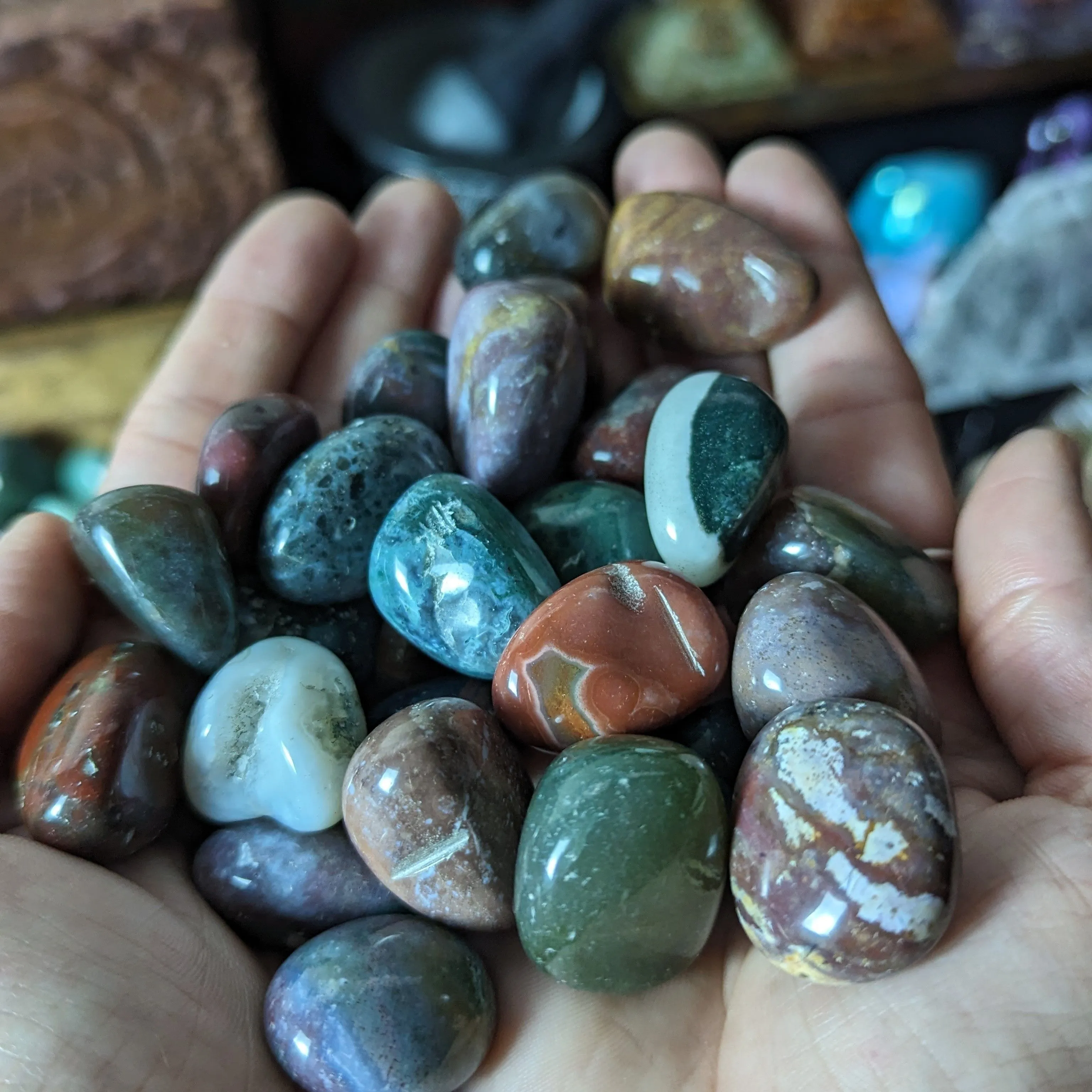 Product image for Ocean Jasper Tumbles