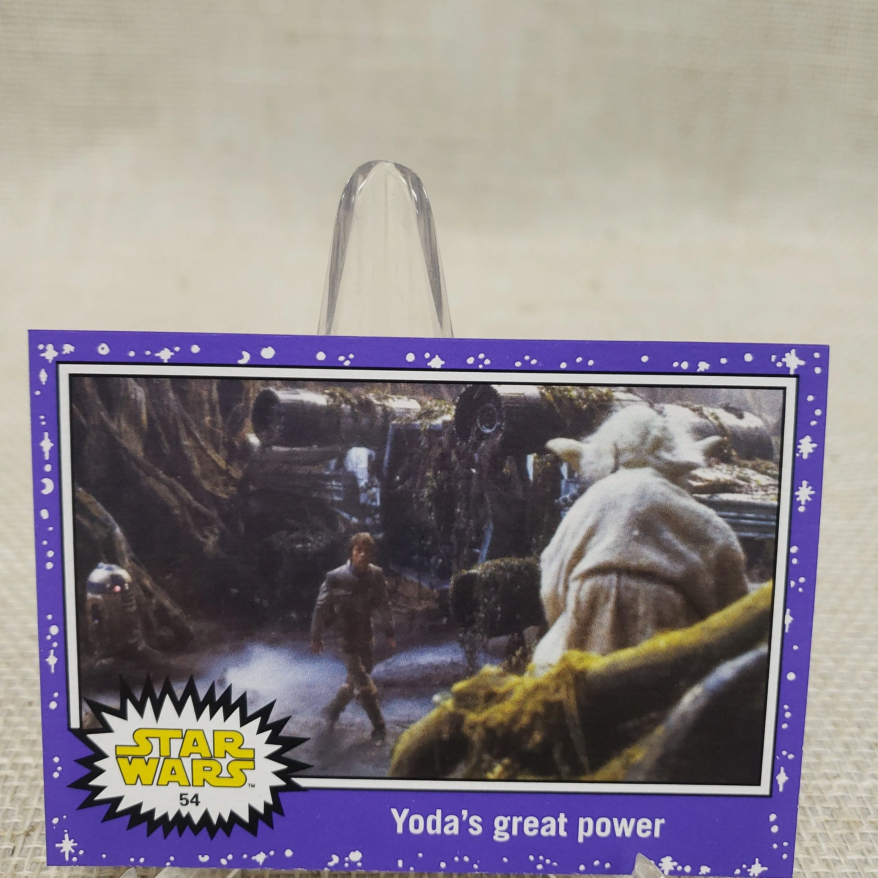 Product image for Topps Star Wars #54 Yoda's Great Power