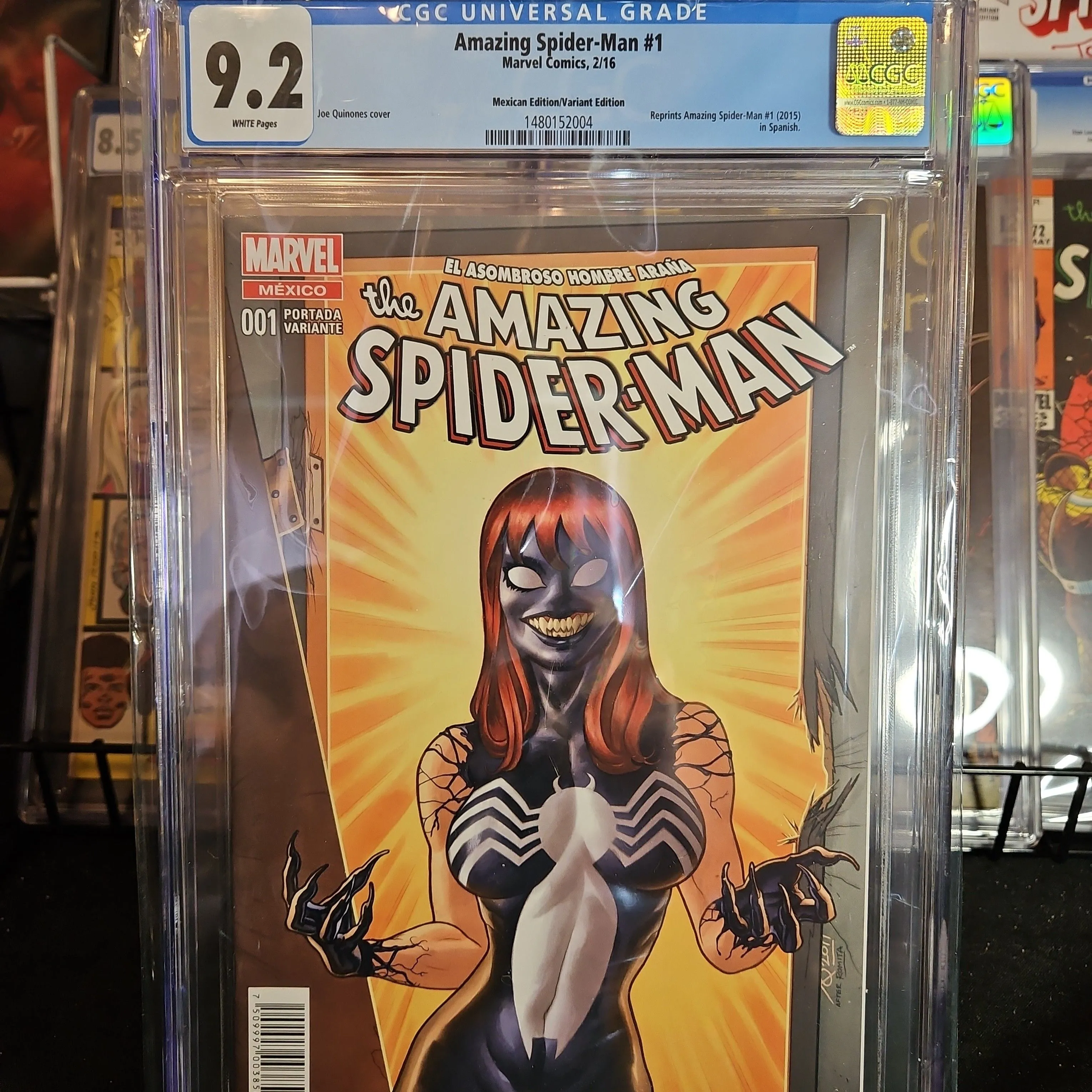Product image for Amazing Spider-Man 678 Mexican Edition/Variant Edition CGC 9.2 2016